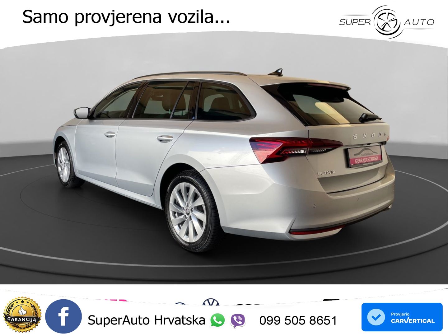 Škoda Octavia Combi 2.0 TDI (150 KS) DSG Selection LED+GR SJED+ACC