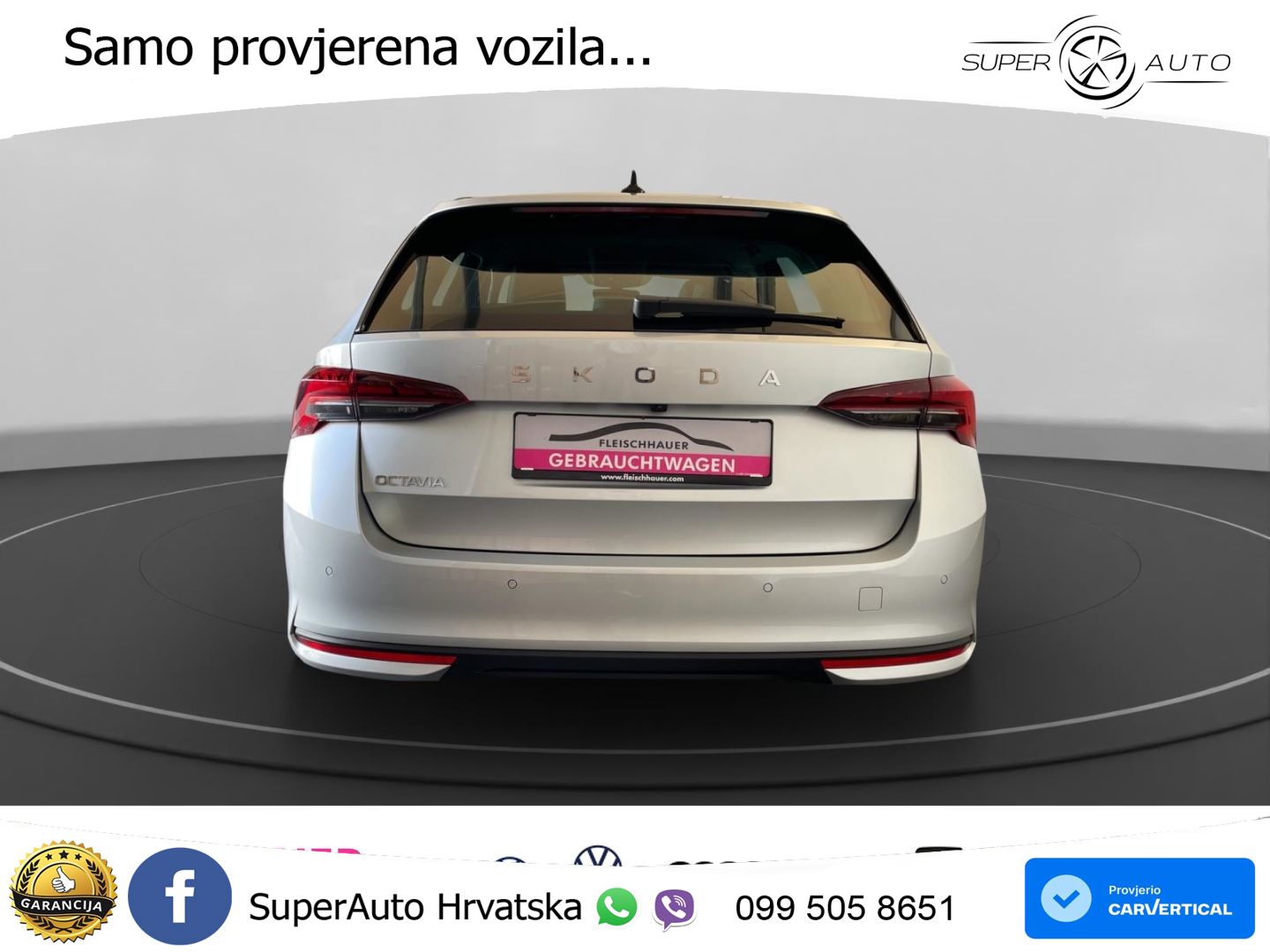Škoda Octavia Combi 2.0 TDI (150 KS) DSG Selection LED+GR SJED+ACC