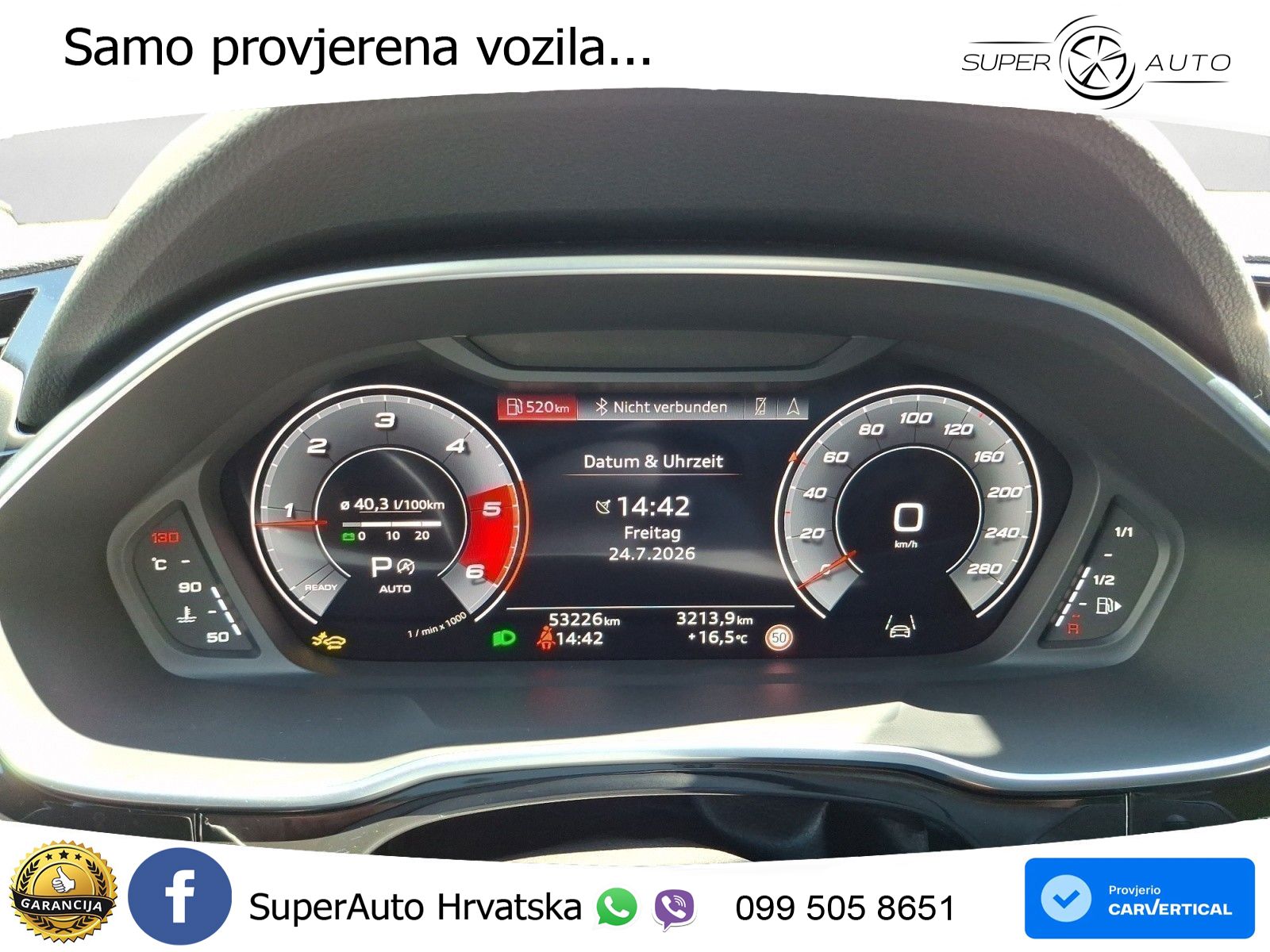 Audi Q3 Sportback 35 TDI (150 KS) S tronic LED+GR SJED+ACC
