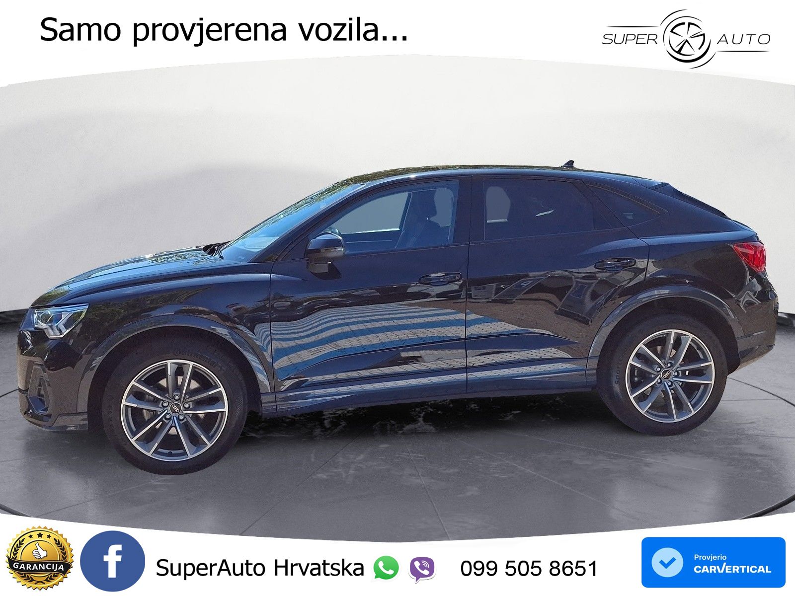 Audi Q3 Sportback 35 TDI (150 KS) S tronic LED+GR SJED+ACC