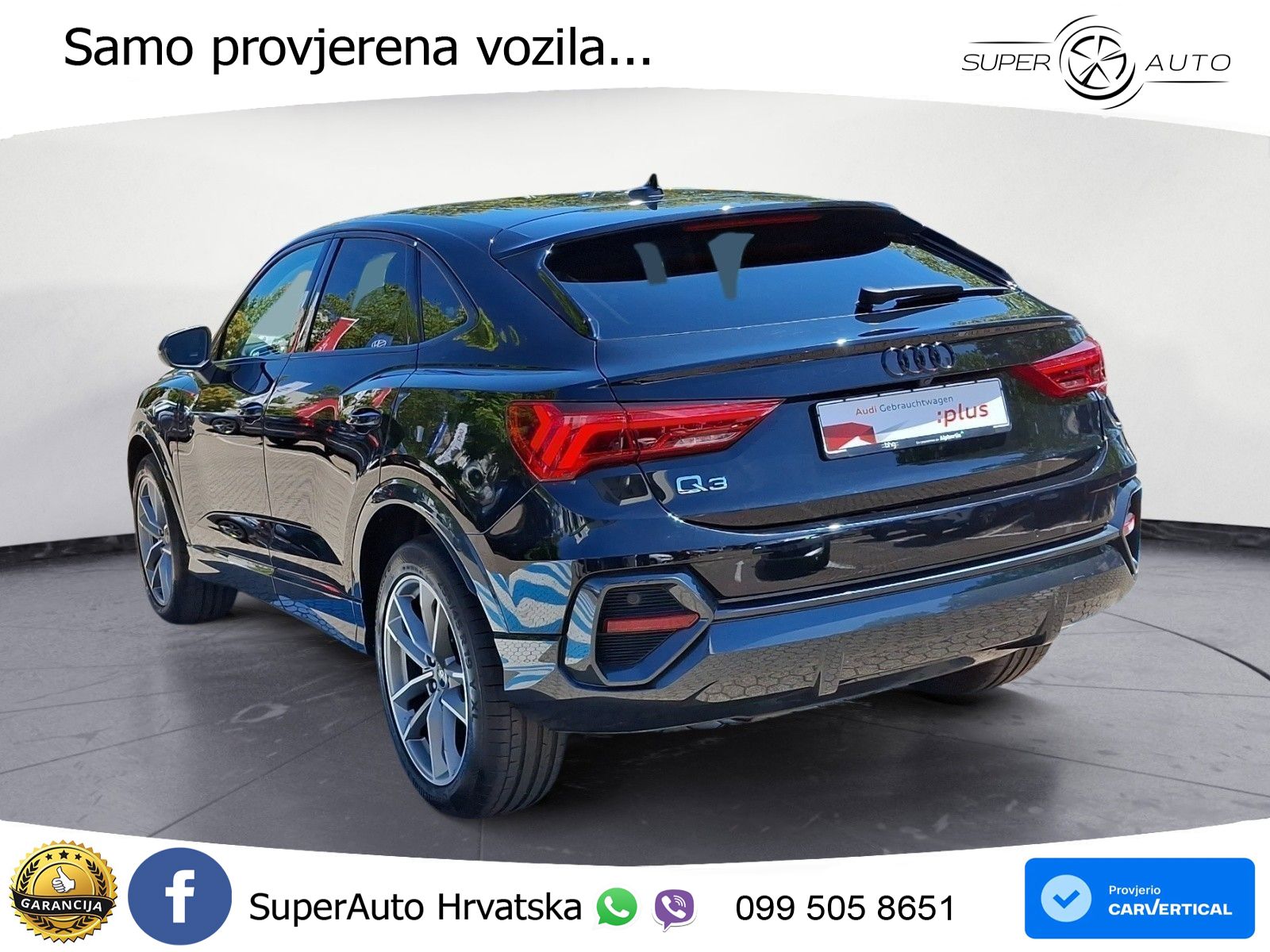 Audi Q3 Sportback 35 TDI (150 KS) S tronic LED+GR SJED+ACC