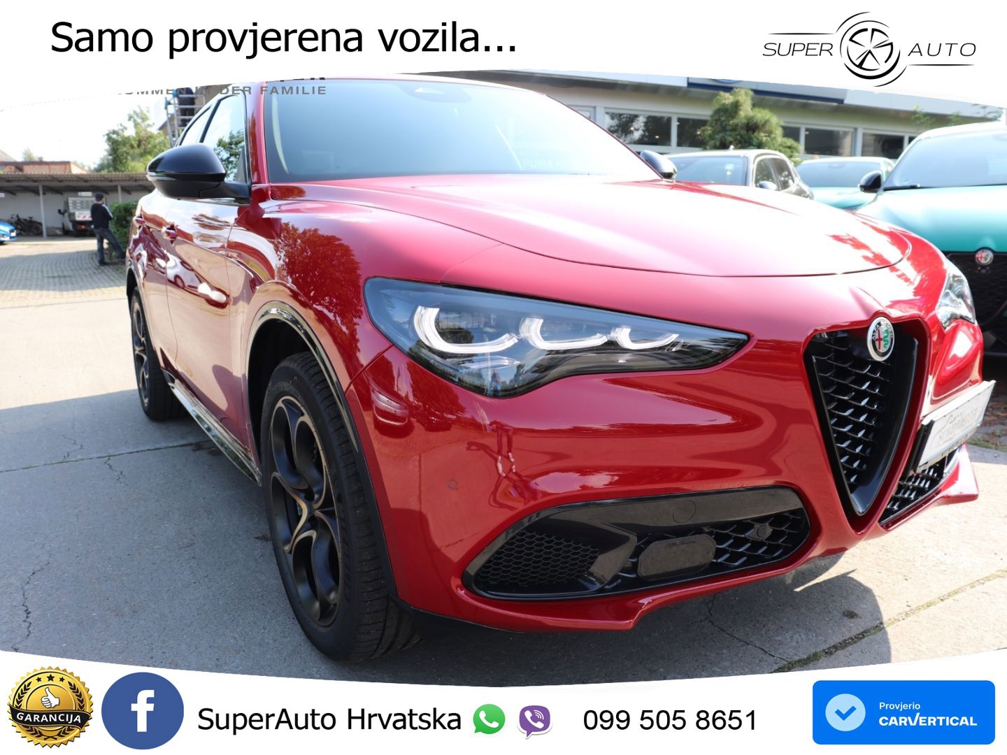 Alfa Romeo Stelvio 2.2 MultiJet II (210 KS) Q4 Automatic LED+GR SJED+ACC