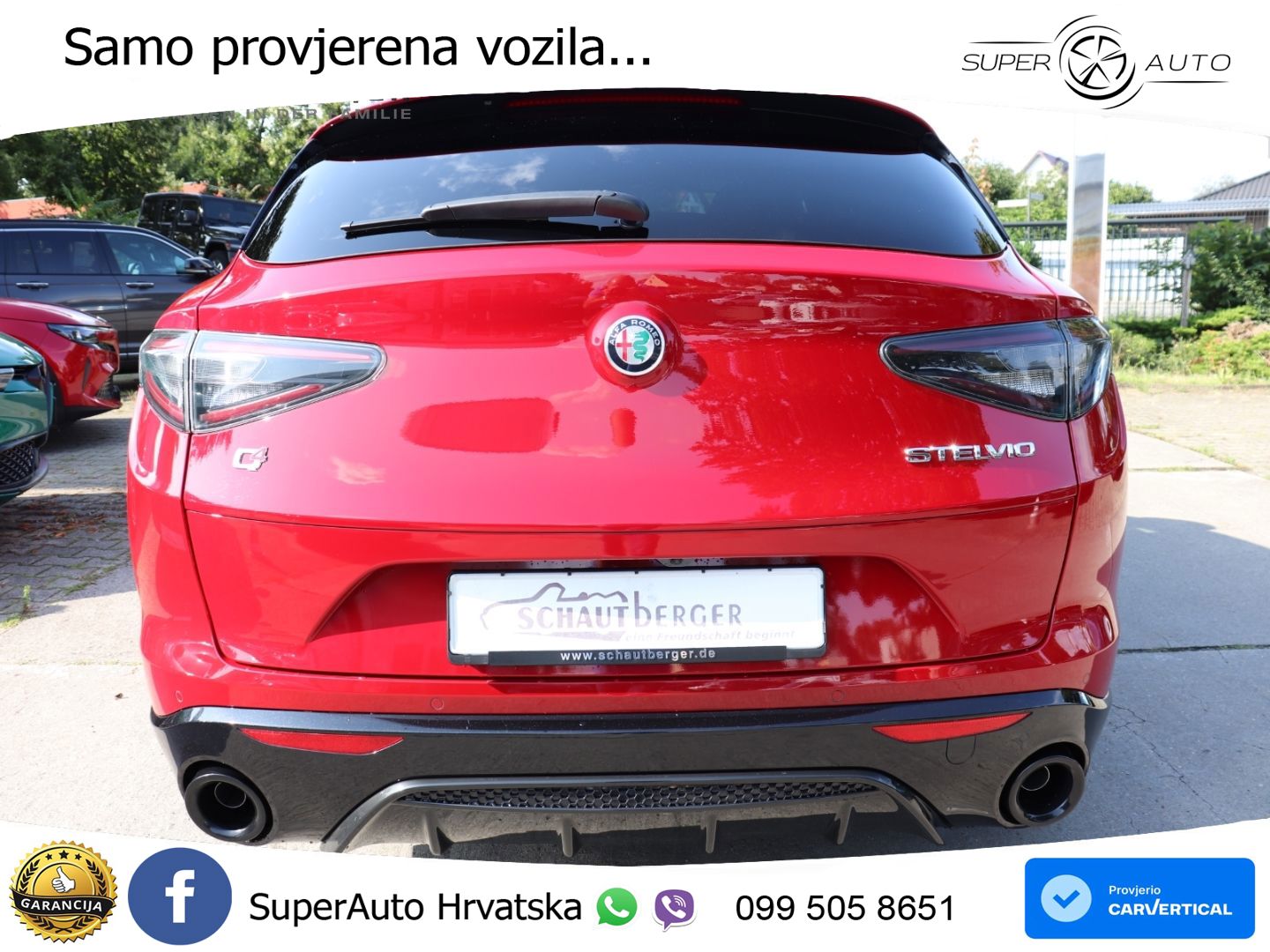 Alfa Romeo Stelvio 2.2 MultiJet II (210 KS) Q4 Automatic LED+GR SJED+ACC
