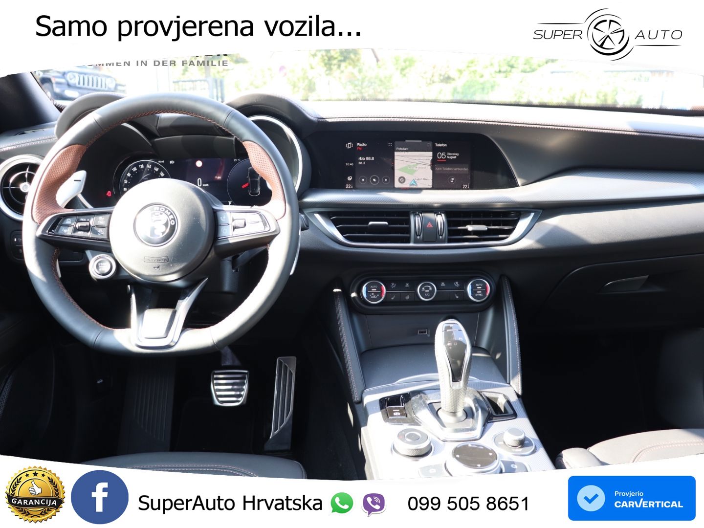 Alfa Romeo Stelvio 2.2 MultiJet II (210 KS) Q4 Automatic LED+GR SJED+ACC