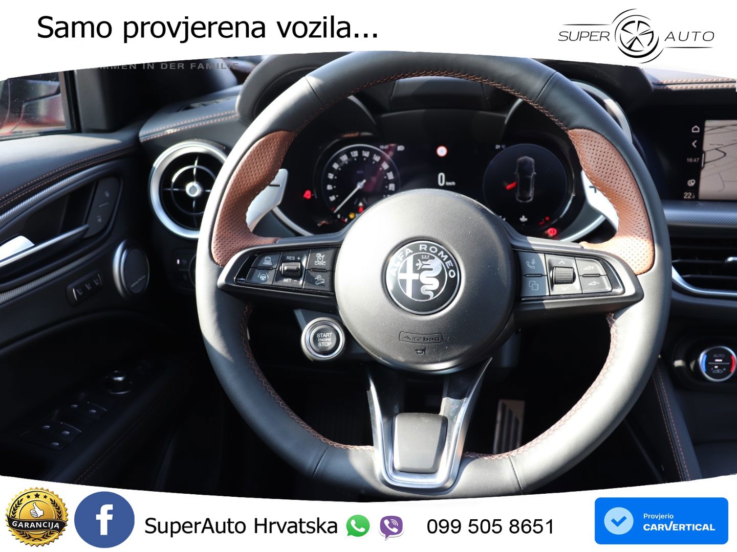 Alfa Romeo Stelvio 2.2 MultiJet II (210 KS) Q4 Automatic LED+GR SJED+ACC