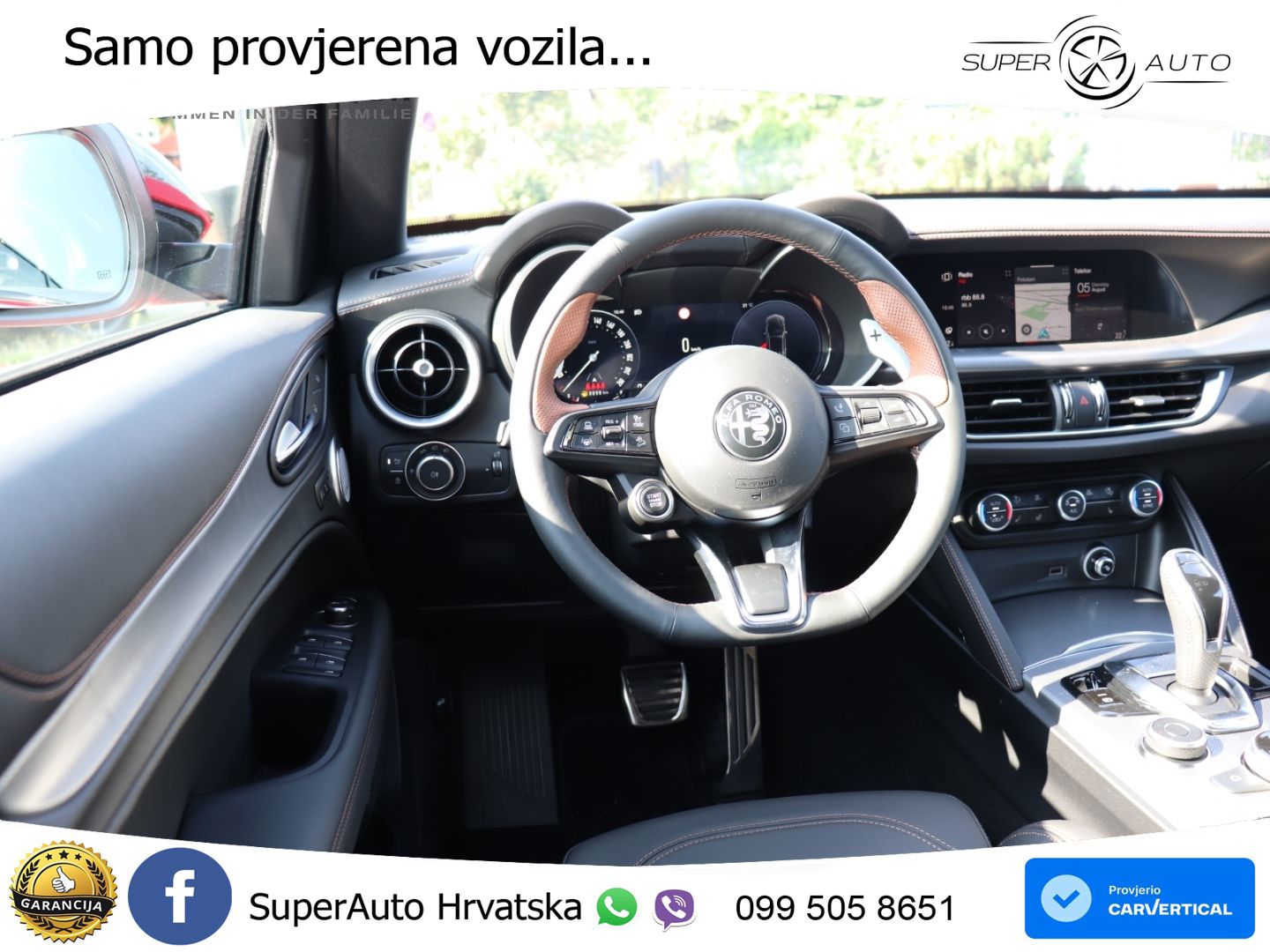 Alfa Romeo Stelvio 2.2 MultiJet II (210 KS) Q4 Automatic LED+GR SJED+ACC