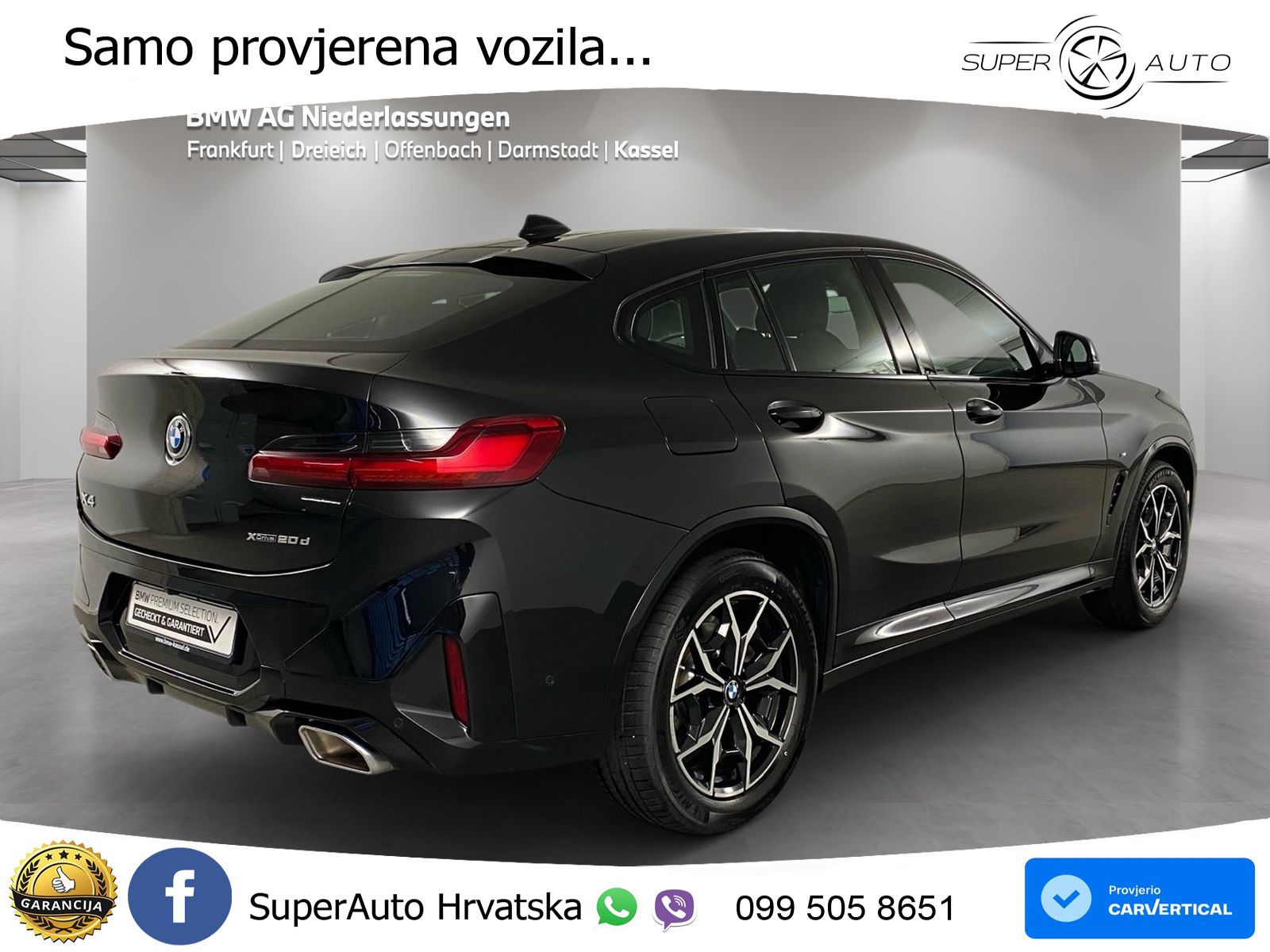 BMW X4 20d (190 KS) xDrive Steptronic M Sport