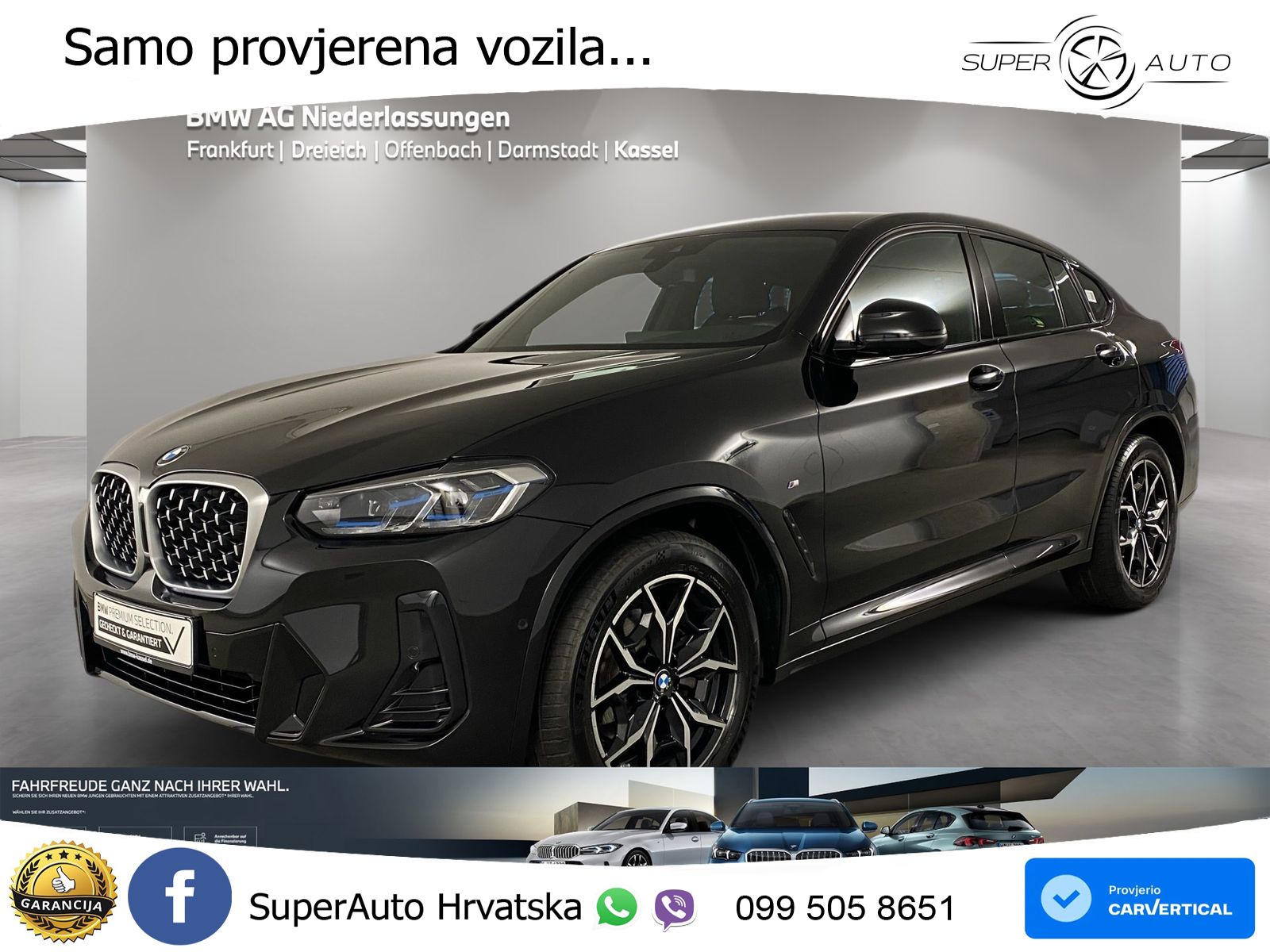 BMW X4 20d (190 KS) xDrive Steptronic M Sport