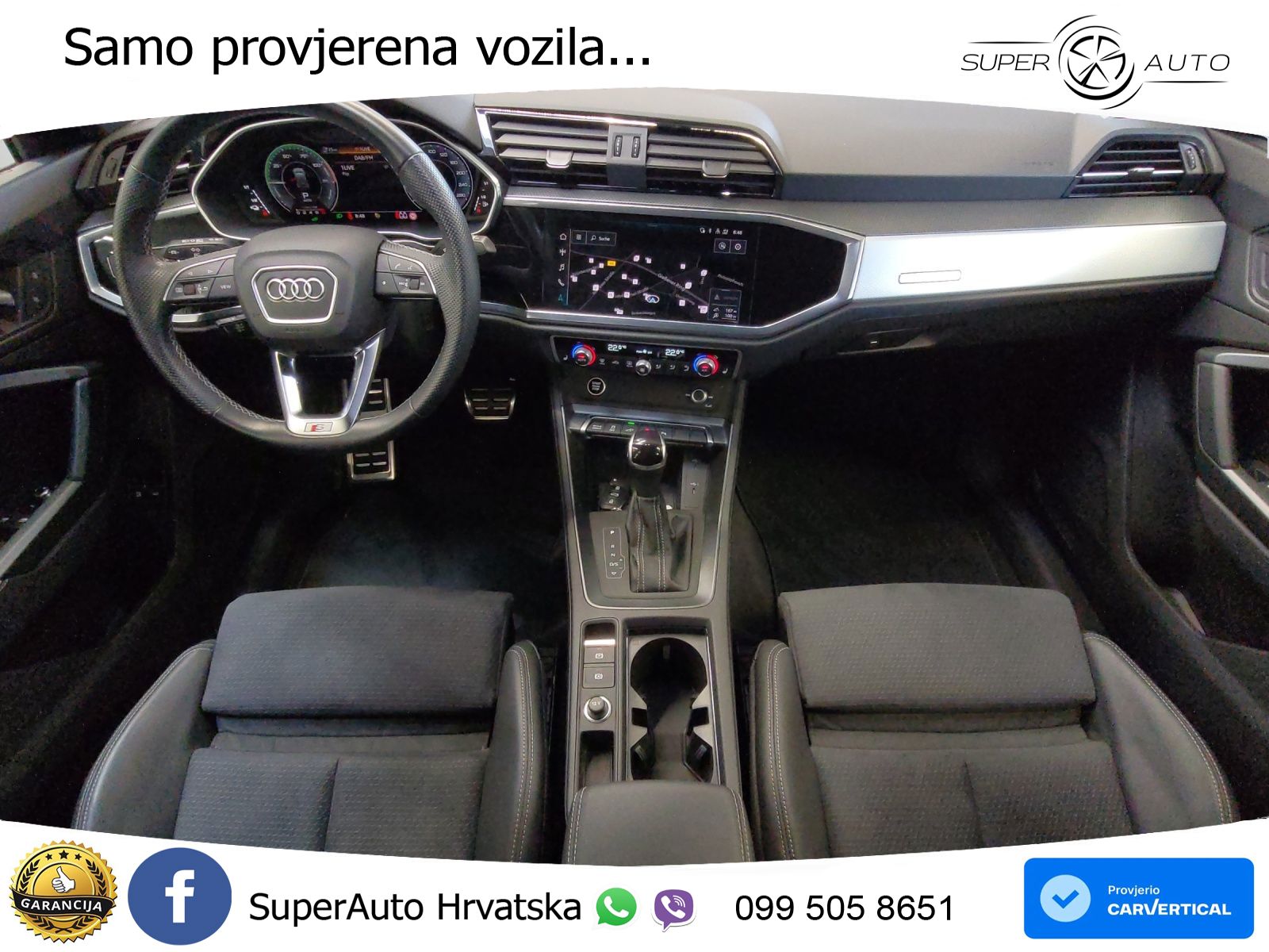 Audi Q3 45 TFSIe (245 KS) S tronic S line LED+GR SJED+ACC