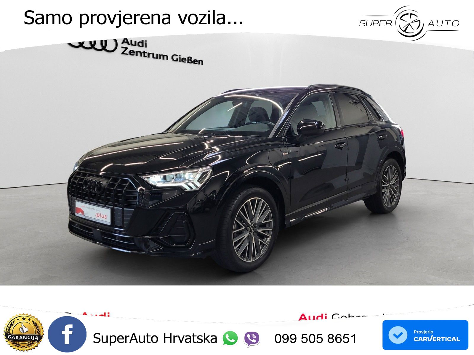 Audi Q3 45 TFSIe (245 KS) S tronic S line LED+GR SJED+ACC