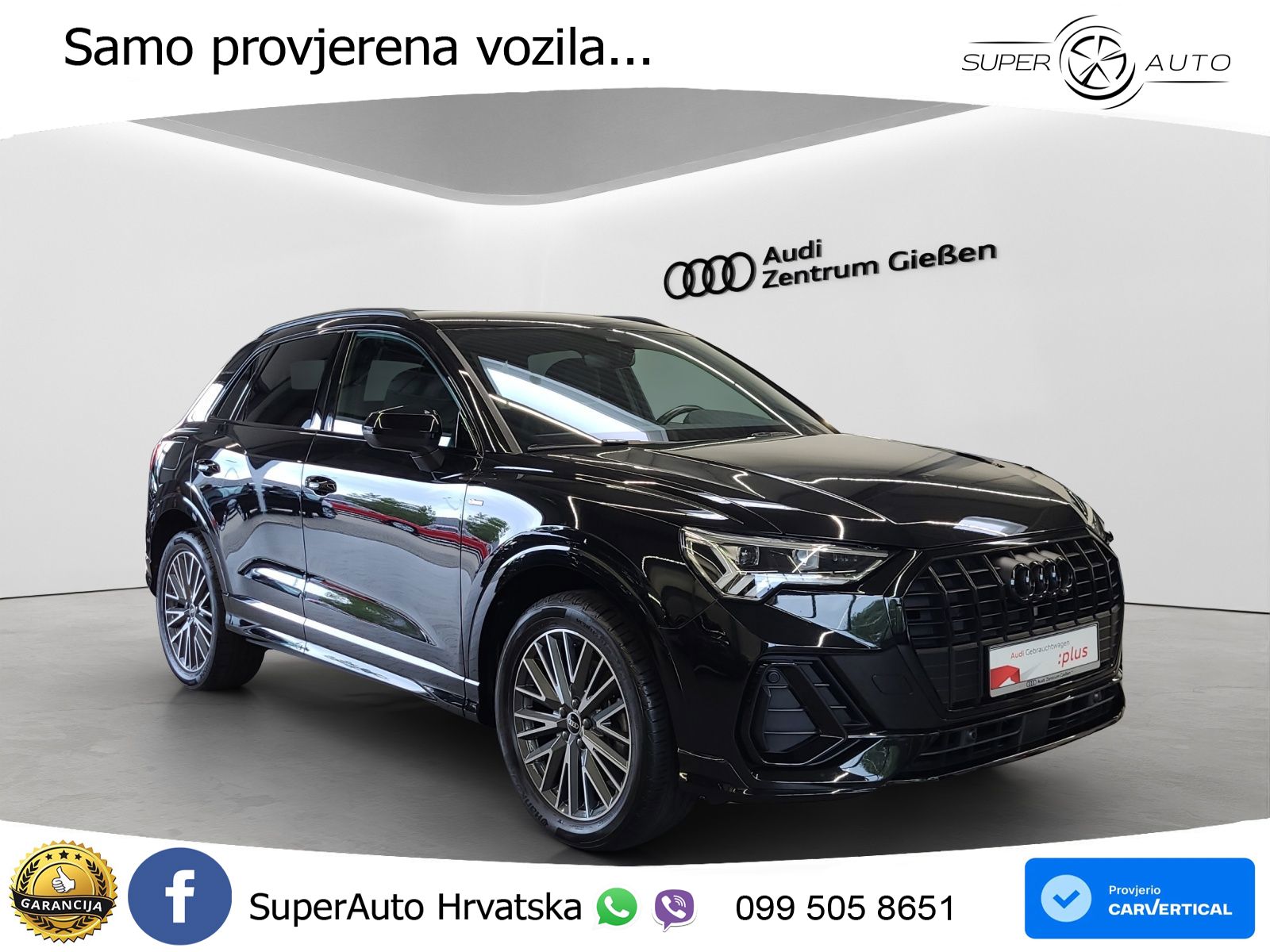 Audi Q3 45 TFSIe (245 KS) S tronic S line LED+GR SJED+ACC