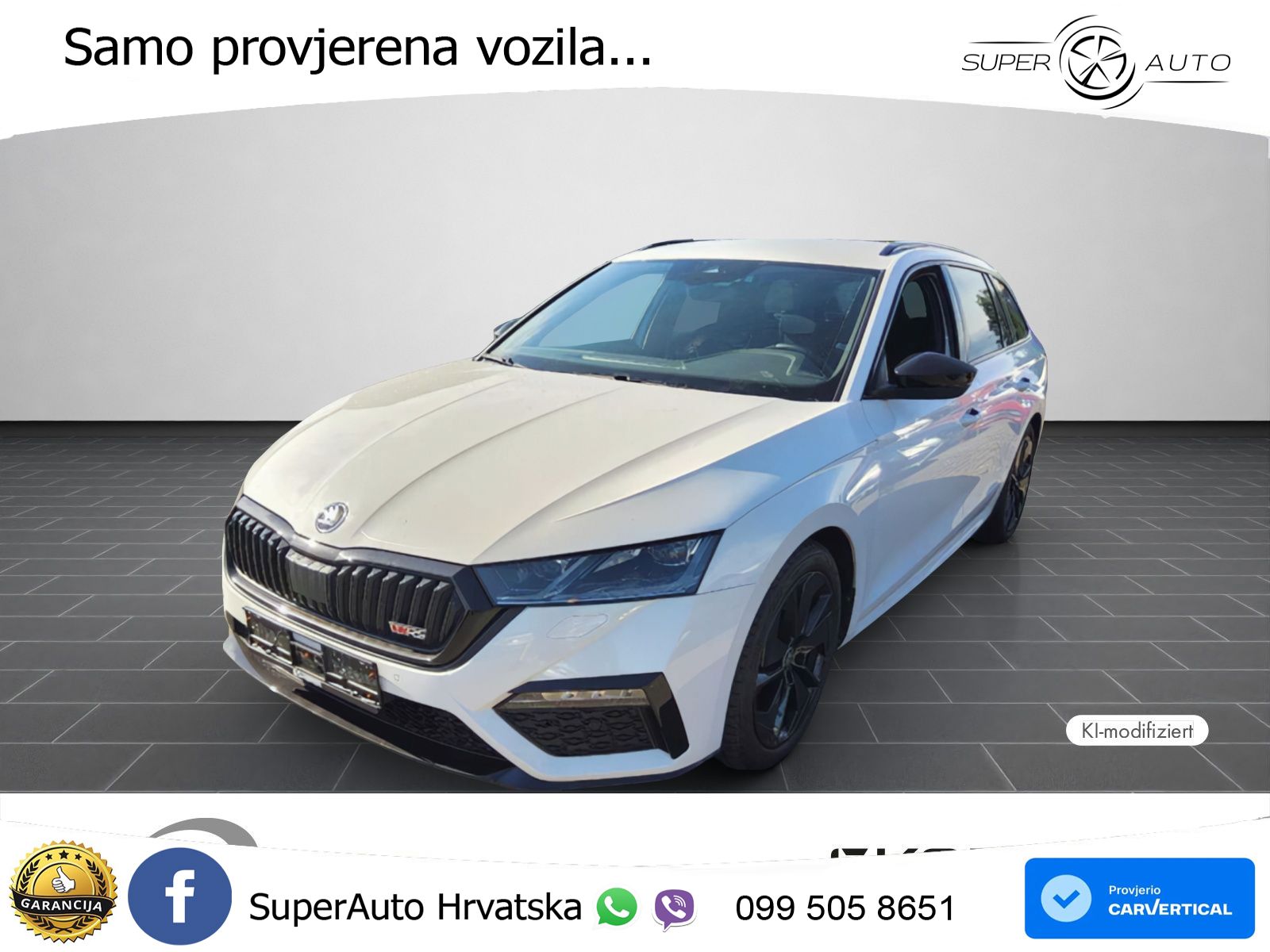 Škoda Octavia Combi RS 2.0 TDI (200 KS) DSG