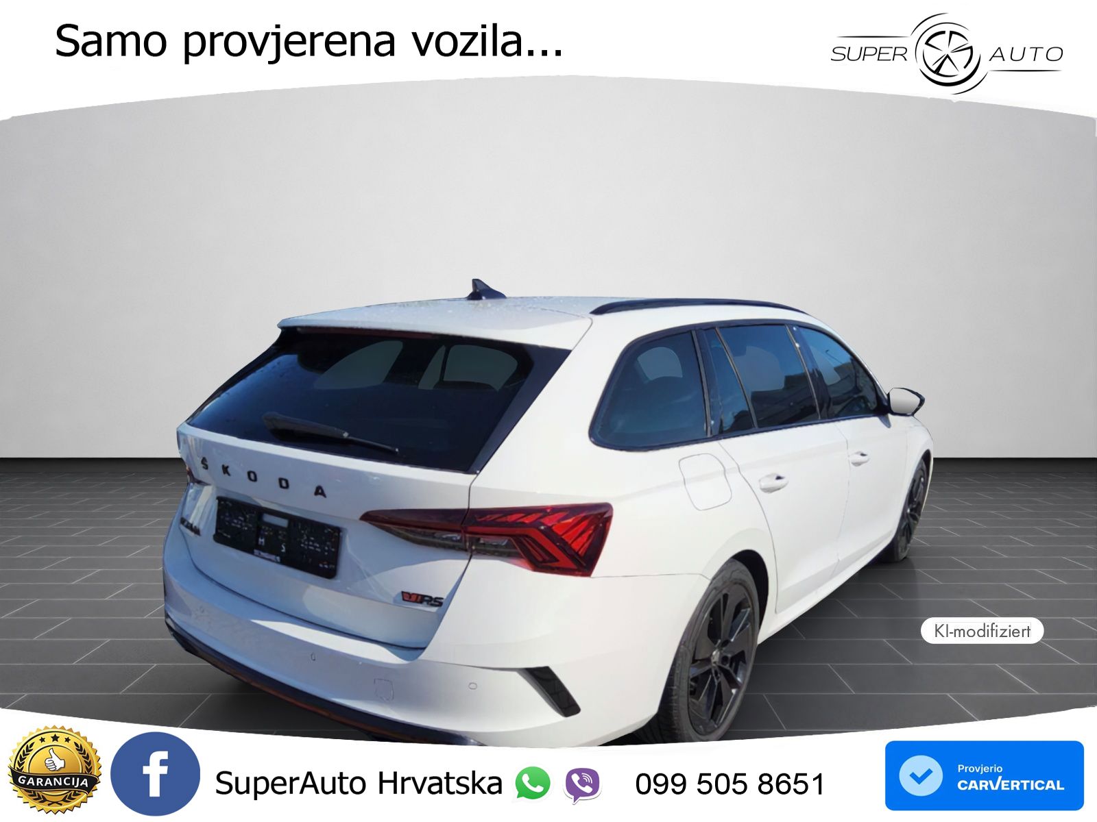 Škoda Octavia Combi RS 2.0 TDI (200 KS) DSG