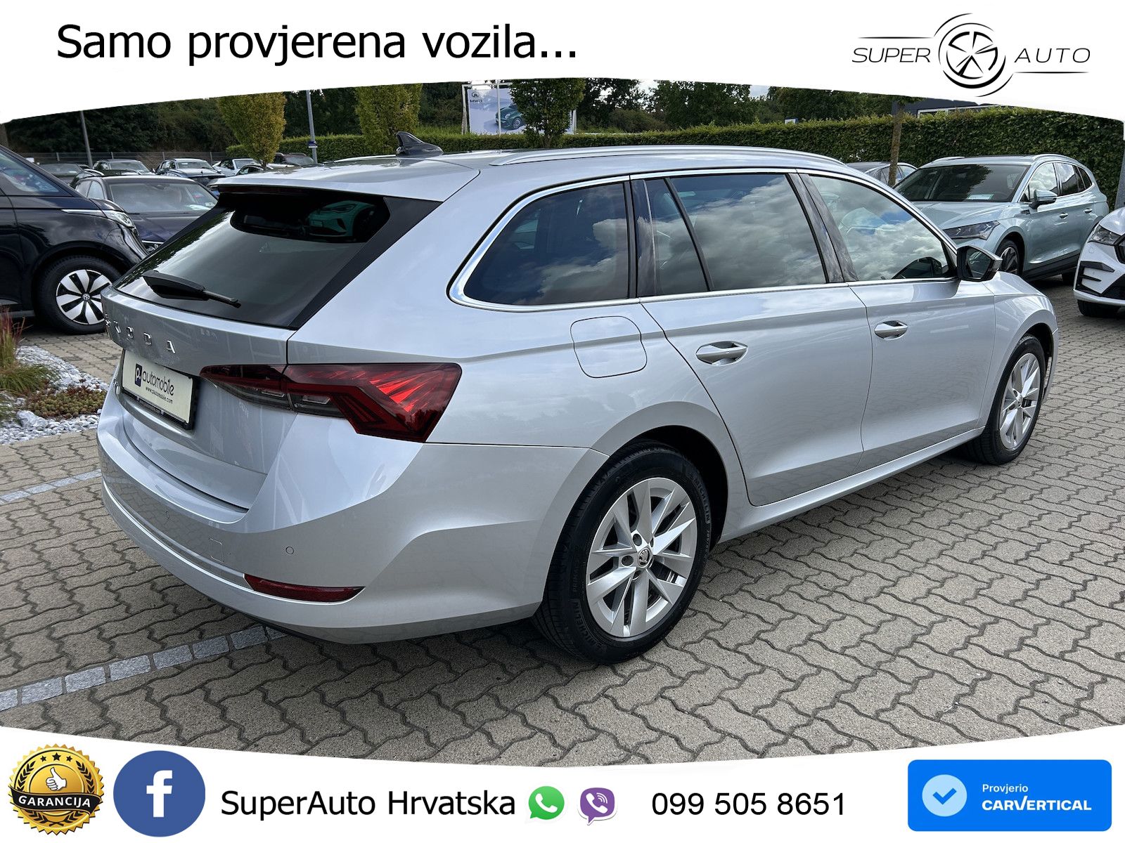 Škoda Octavia Combi 2.0 TDI (150 KS) DSG LED+GR SJED+ACC
