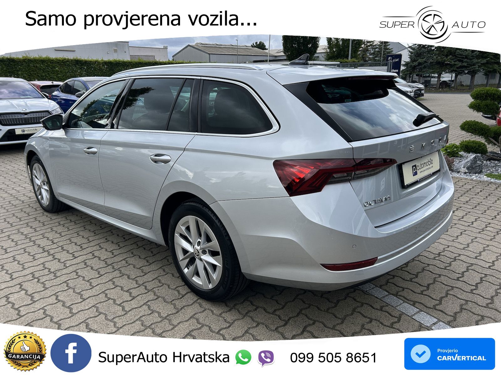 Škoda Octavia Combi 2.0 TDI (150 KS) DSG LED+GR SJED+ACC