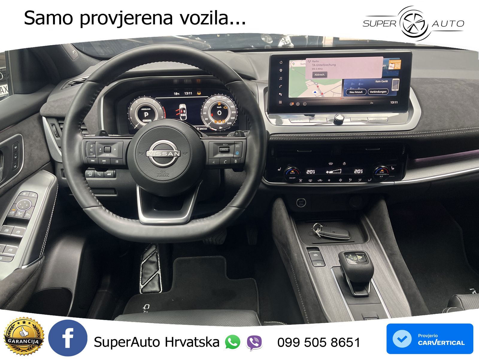 Nissan Qashqai 1.3 DIG-T (158 KS) Xtronic Tekna LED+GR SJED+ACC