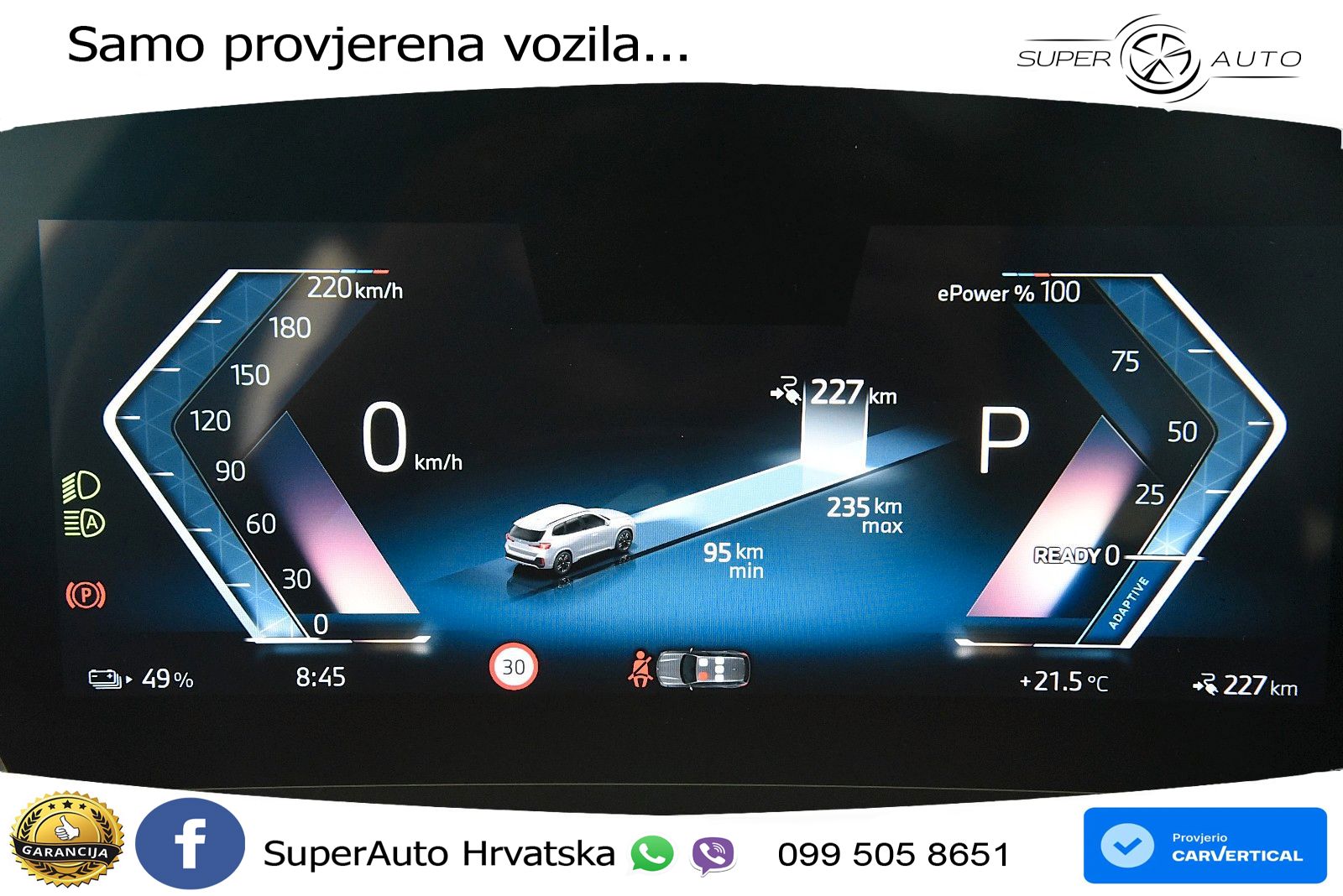 BMW iX1 68 kWh (313 KS) xDrive30