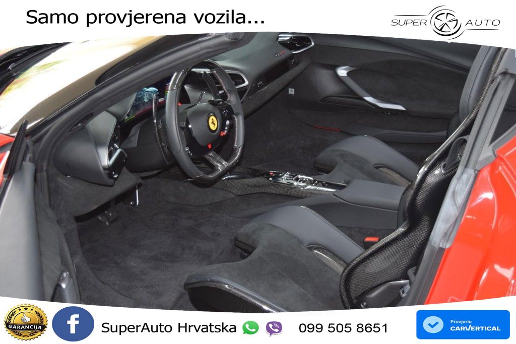 Ferrari 296 GTS 3.0 V6 (830 KS) F1 DCT LED+GR SJED+ACC