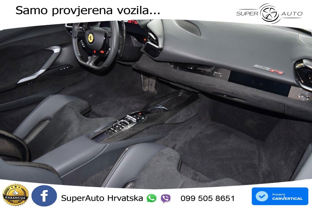 Ferrari 296 GTS 3.0 V6 (830 KS) F1 DCT LED+GR SJED+ACC