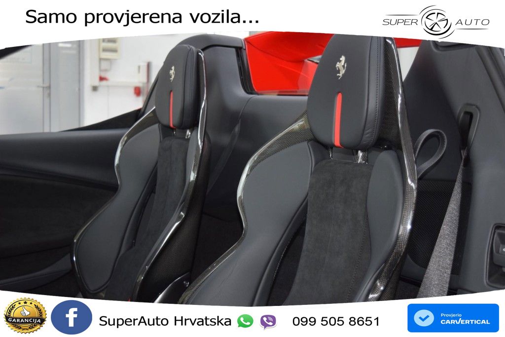 Ferrari 296 GTS 3.0 V6 (830 KS) F1 DCT LED+GR SJED+ACC