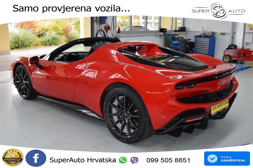 Ferrari 296 GTS 3.0 V6 (830 KS) F1 DCT LED+GR SJED+ACC