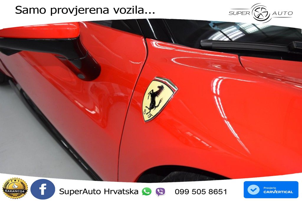 Ferrari 296 GTS 3.0 V6 (830 KS) F1 DCT LED+GR SJED+ACC