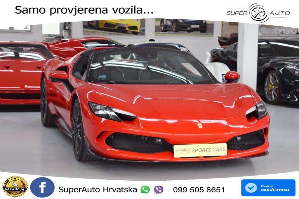 Ferrari 296 GTS 3.0 V6 (830 KS) F1 DCT LED+GR SJED+ACC