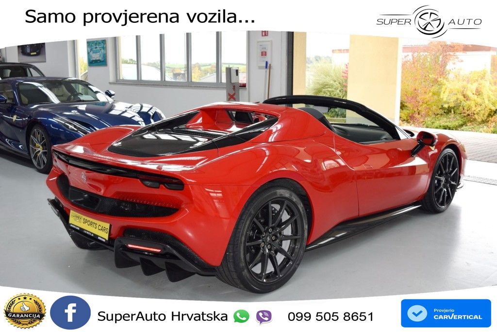 Ferrari 296 GTS 3.0 V6 (830 KS) F1 DCT LED+GR SJED+ACC