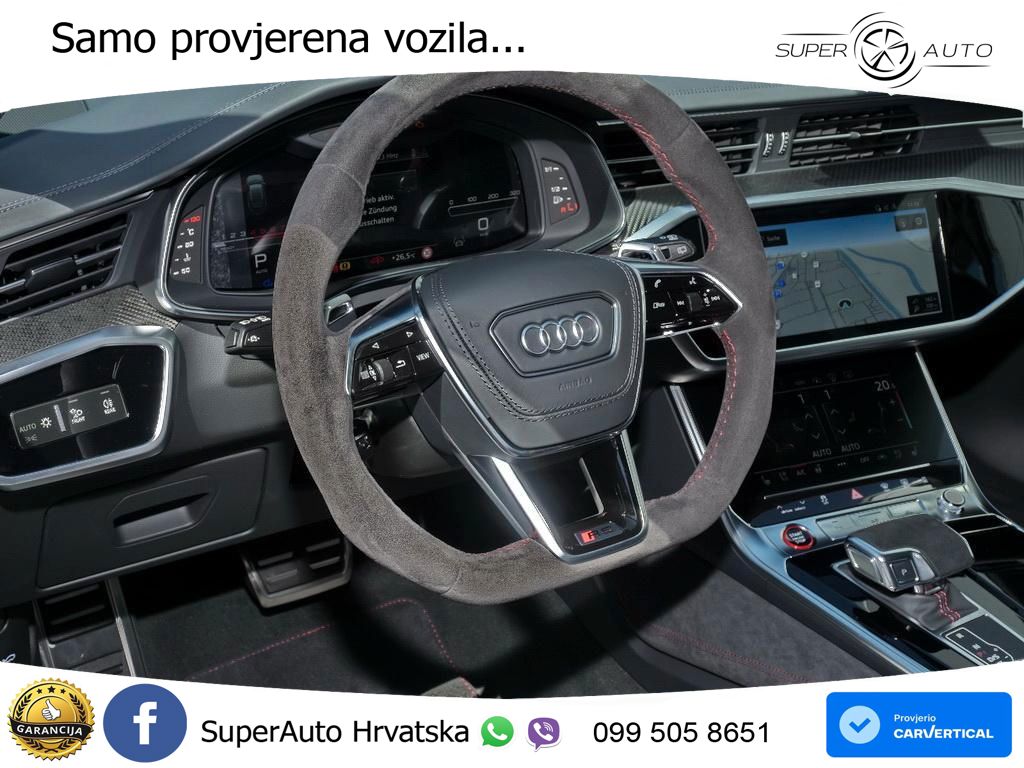 Audi RS6 Avant 4.0 TFSI V8 (600 KS) quattro Tiptronic ACC+HEAD+4xGR SJED+360+PANO