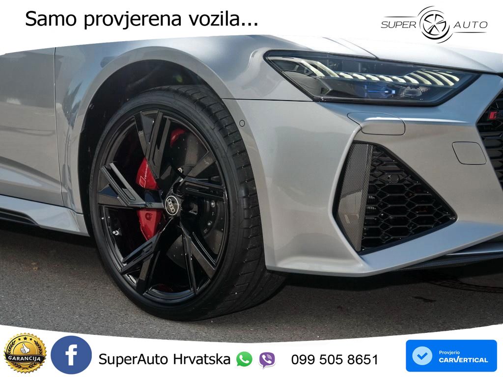 Audi RS6 Avant 4.0 TFSI V8 (600 KS) quattro Tiptronic ACC+HEAD+4xGR SJED+360+PANO