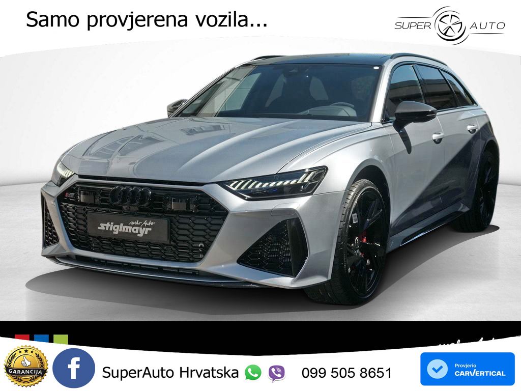 Audi RS6 Avant 4.0 TFSI V8 (600 KS) quattro Tiptronic ACC+HEAD+4xGR SJED+360+PANO
