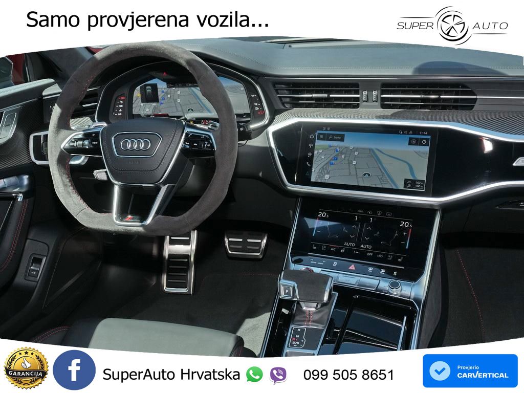 Audi RS6 Avant 4.0 TFSI V8 (600 KS) quattro Tiptronic ACC+HEAD+4xGR SJED+360+PANO
