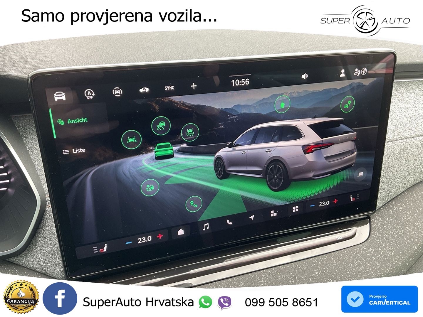 Škoda Octavia Combi 1.5 TSI (150 KS) DSG Selection LED+GR SJED+ACC