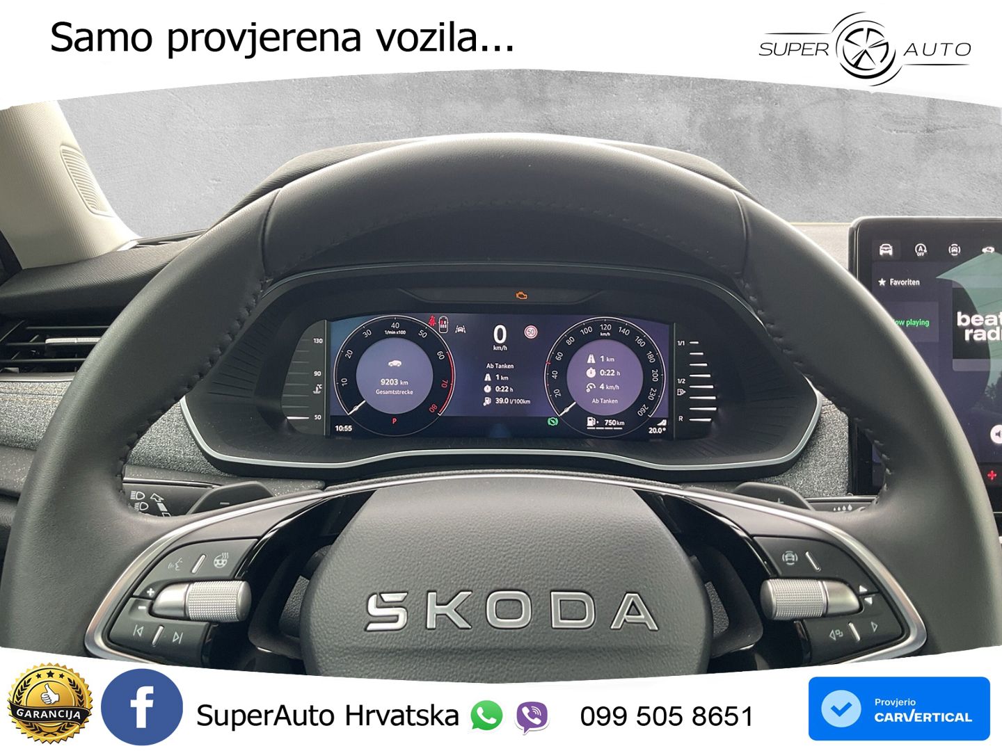 Škoda Octavia Combi 1.5 TSI (150 KS) DSG Selection LED+GR SJED+ACC