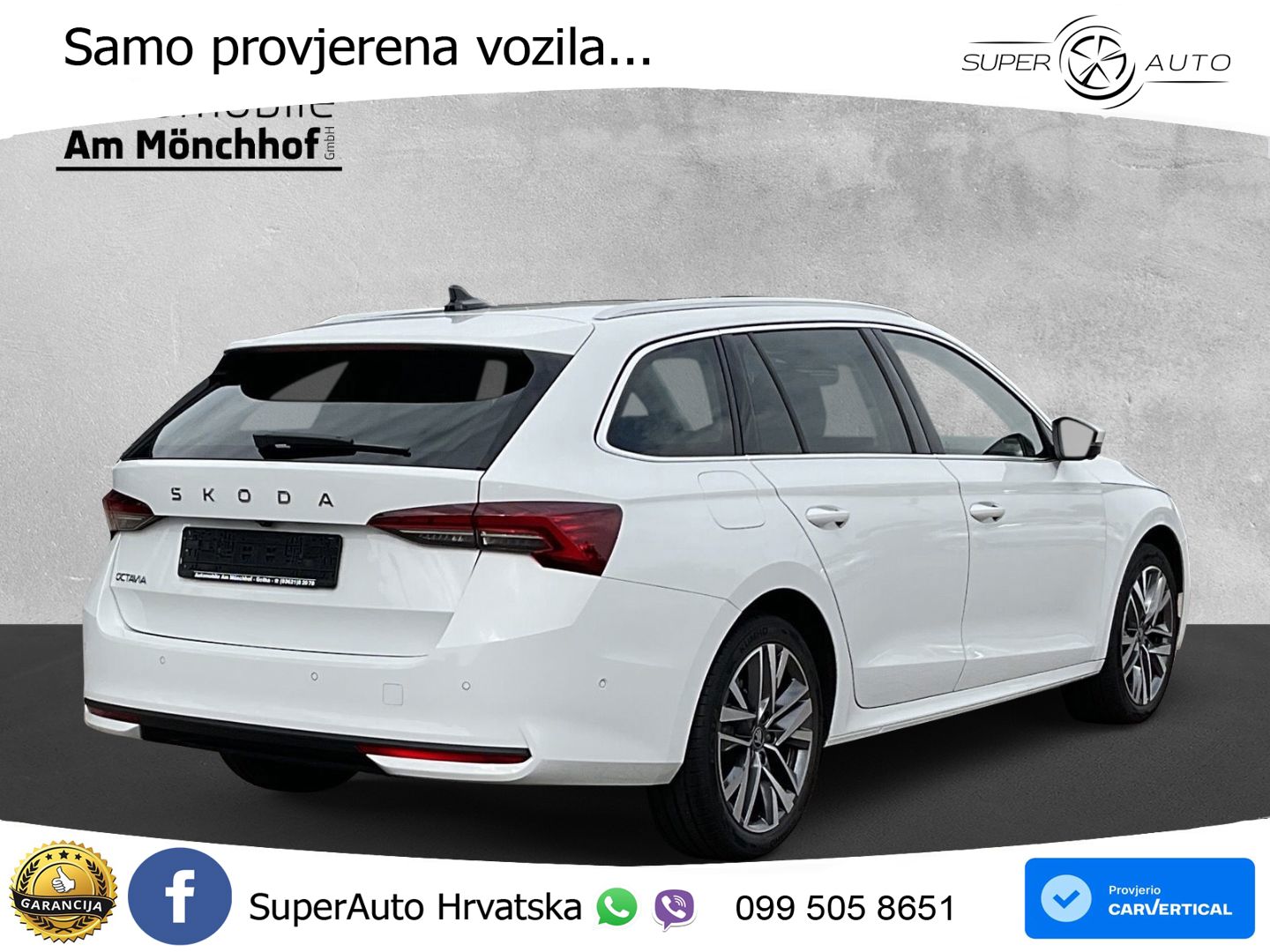 Škoda Octavia Combi 1.5 TSI (150 KS) DSG Selection LED+GR SJED+ACC