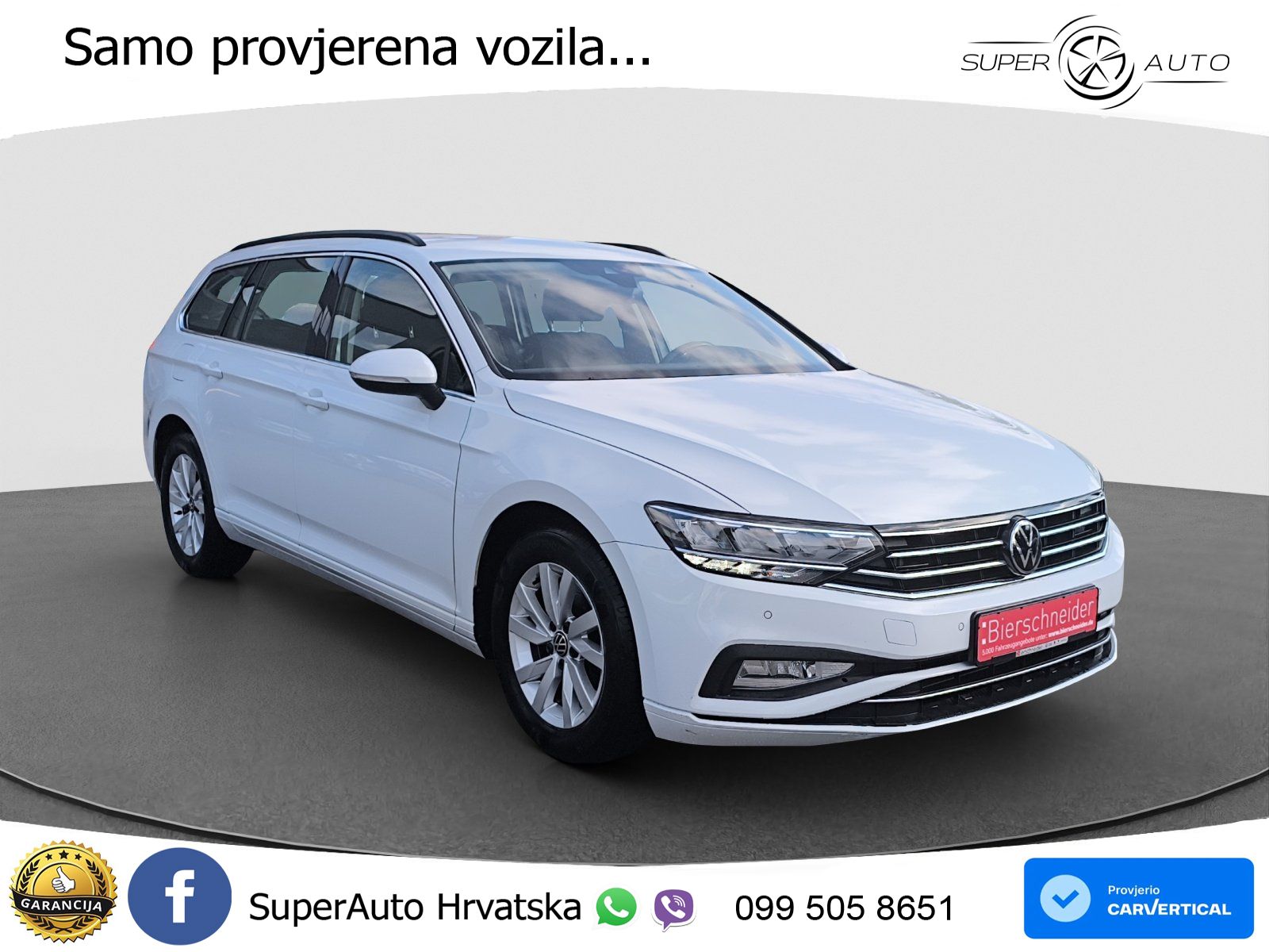 Volkswagen Passat Variant 2.0 TDI (150 KS) DSG Business LED+GR SJED+ACC