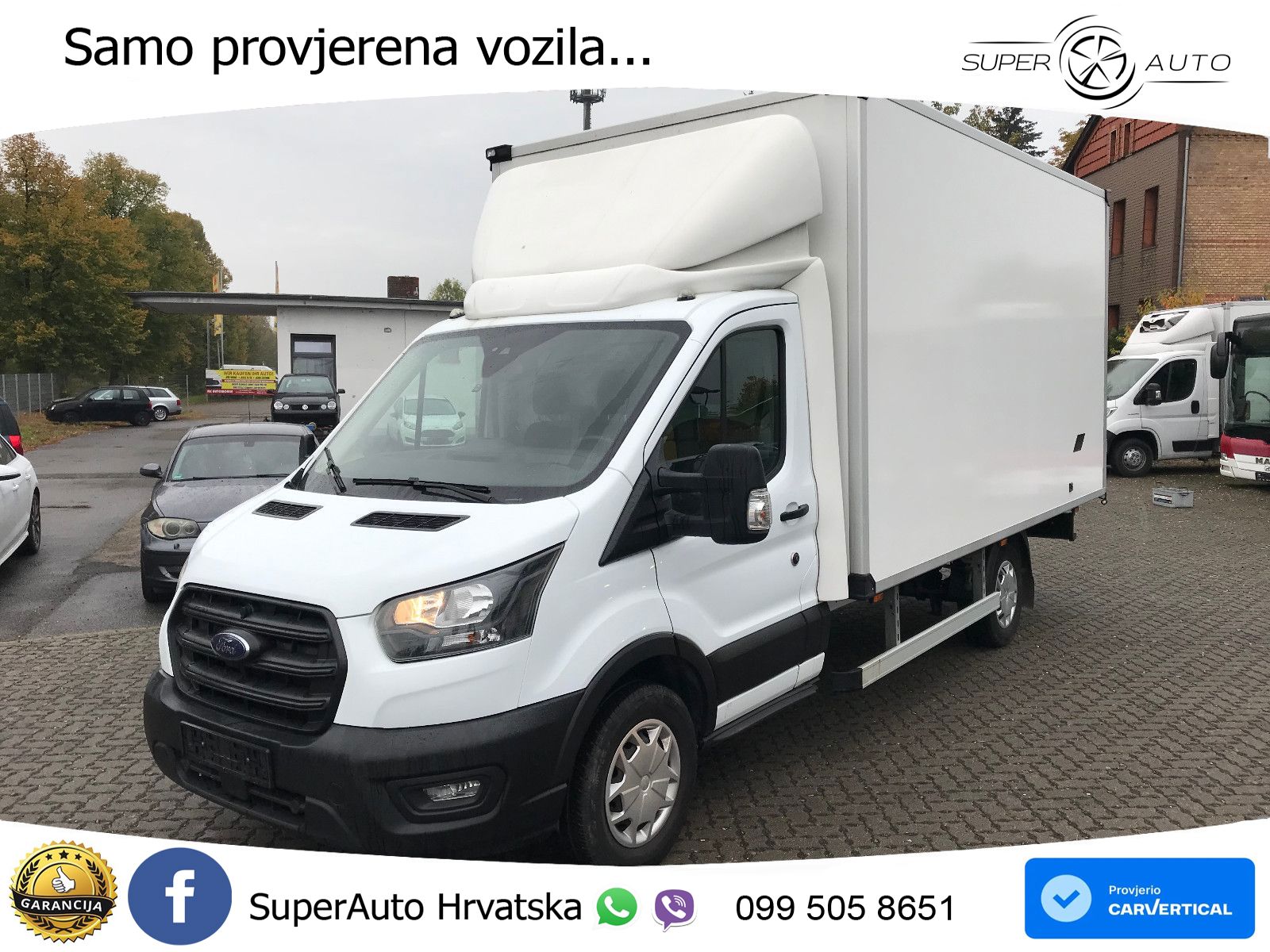 Ford Transit Koffer 350 L3 Einzelkabine Trend 131 KS