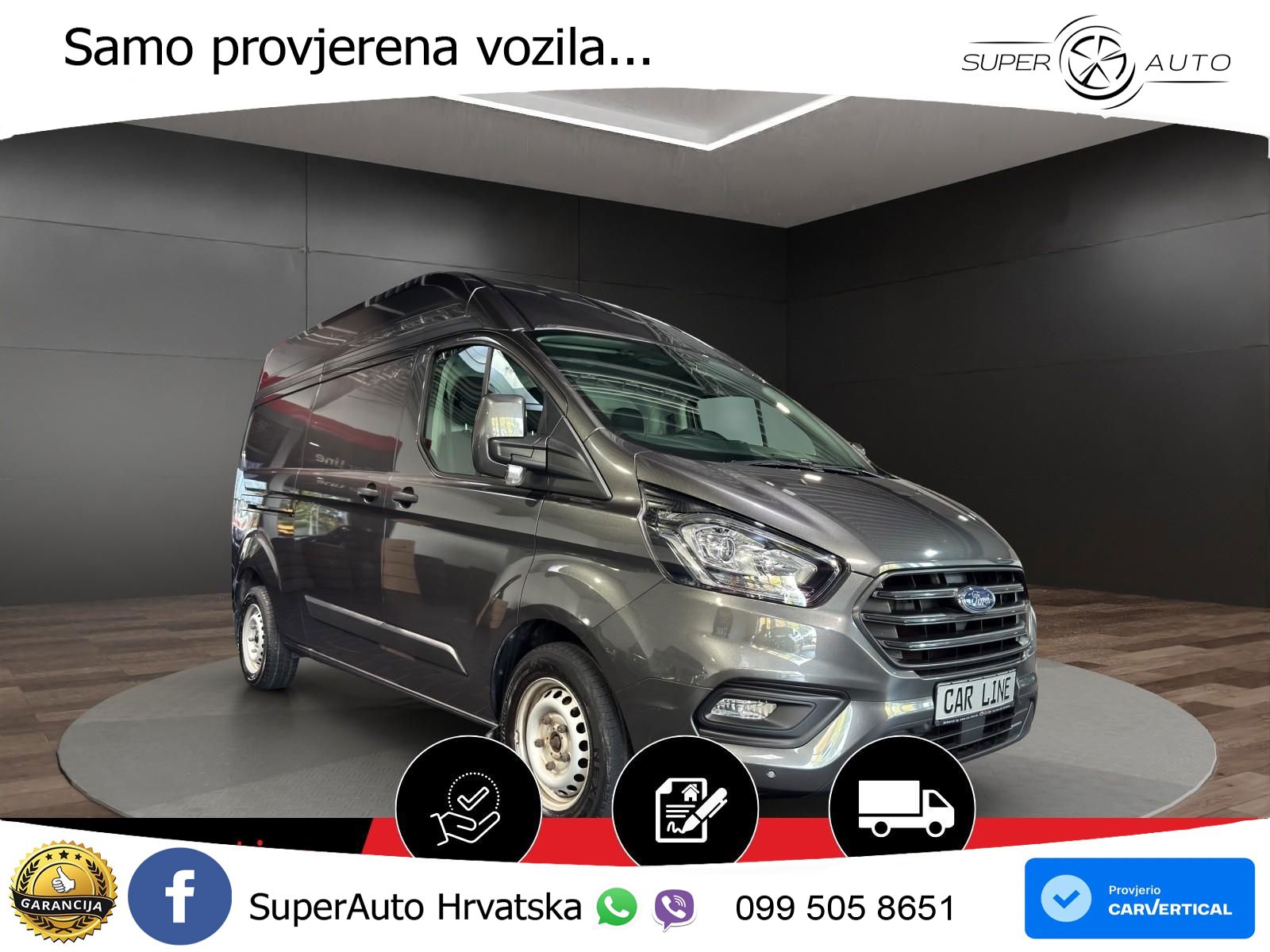 Ford Transit Custom L2H2 2.0 TDCi*PDC*DAB*USB*Klima* 131 KS