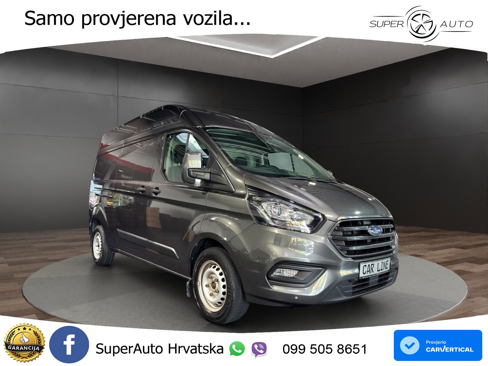 Ford Transit Custom L2H2 2.0 TDCi*PDC*DAB*USB*Klima* 131 KS