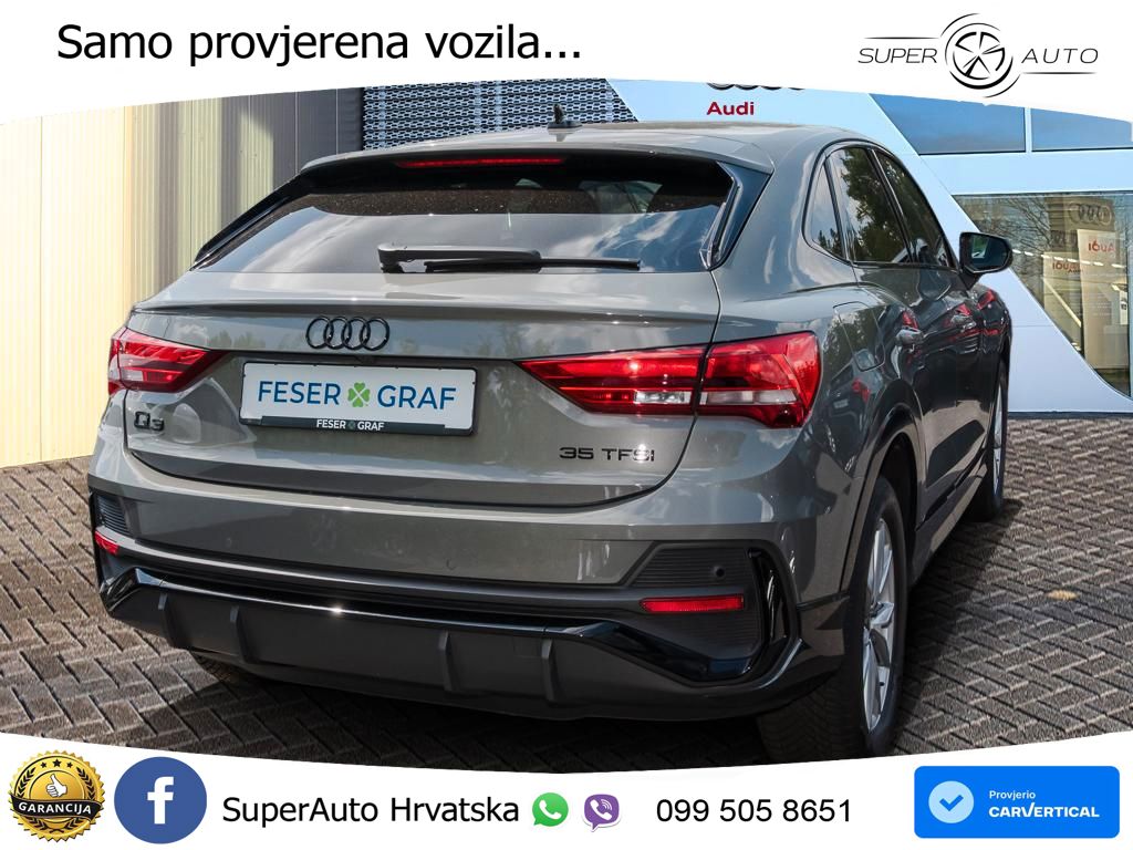 Audi Q3 II Sportback 35 TFSI (150 KS) S tronic