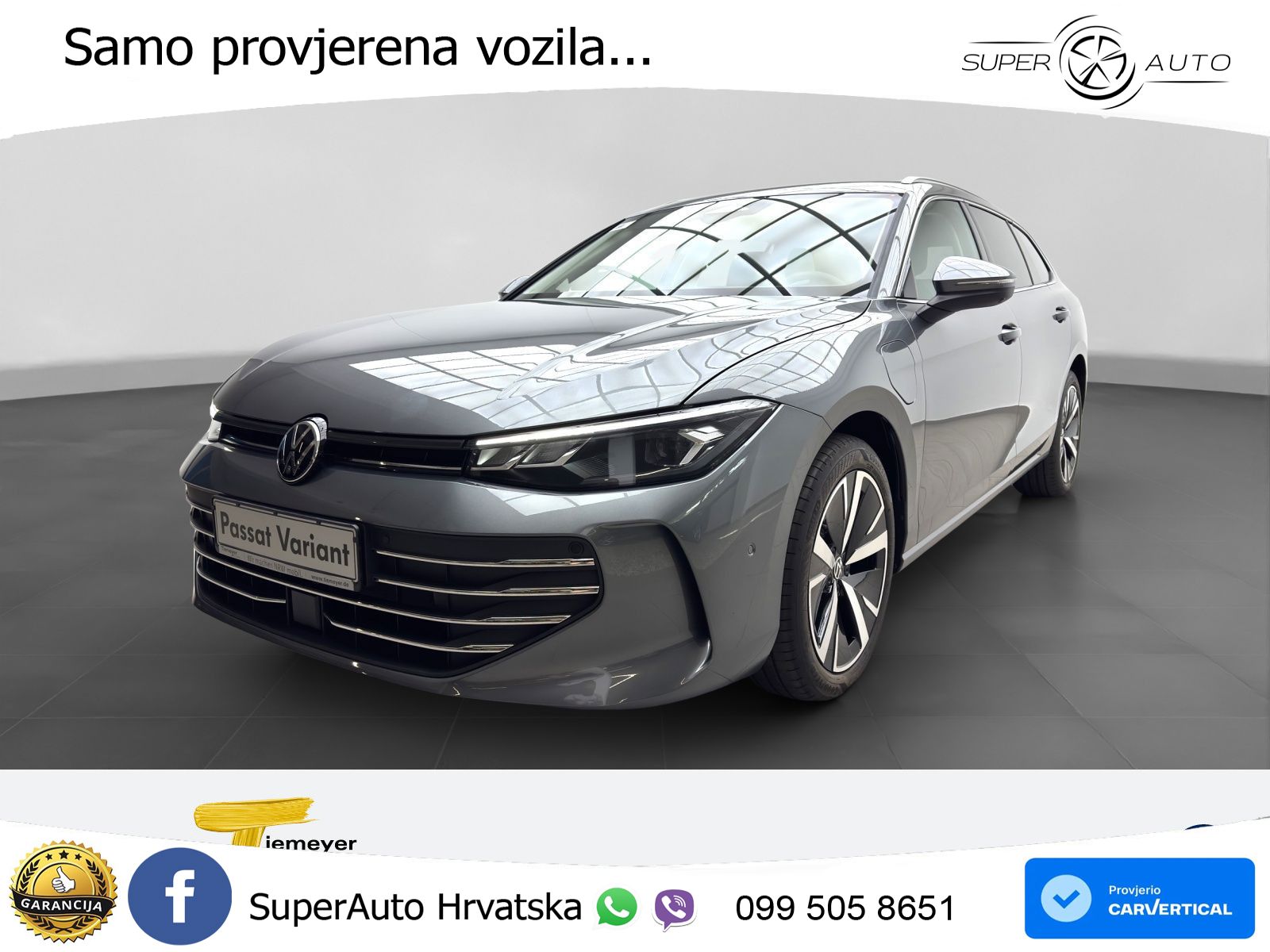 Volkswagen Passat Variant 1.5 TSI (204 KS) eHybrid DSG Business LED+GR SJED+ACC