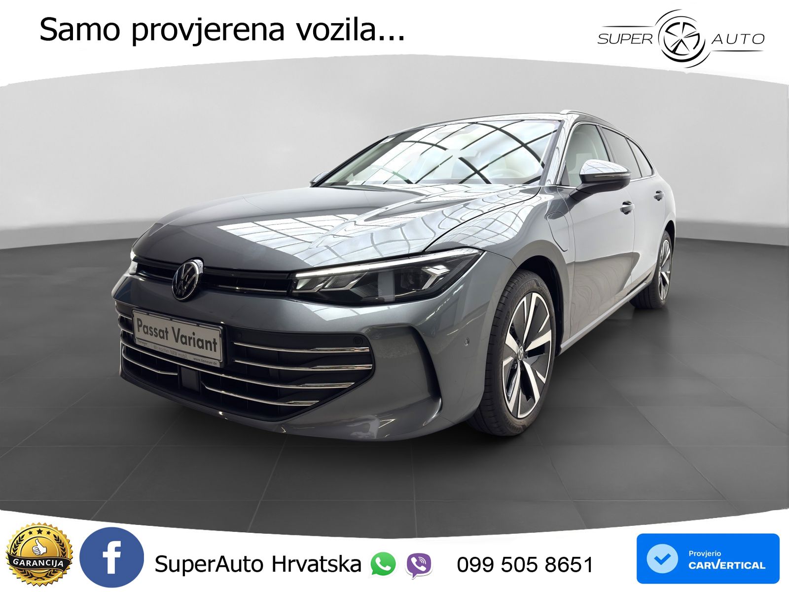 Volkswagen Passat Variant 1.5 TSI (204 KS) eHybrid DSG Business LED+GR SJED+ACC