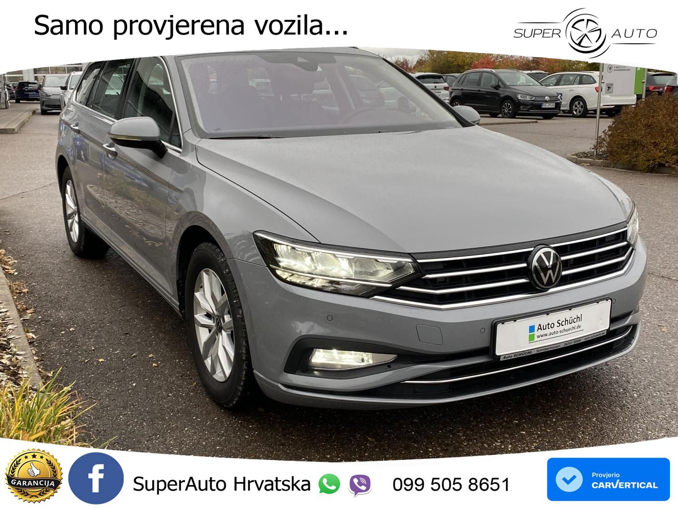 Volkswagen Passat Variant 2.0 TDI (150 KS) DSG Business LED+GR SJED+ACC