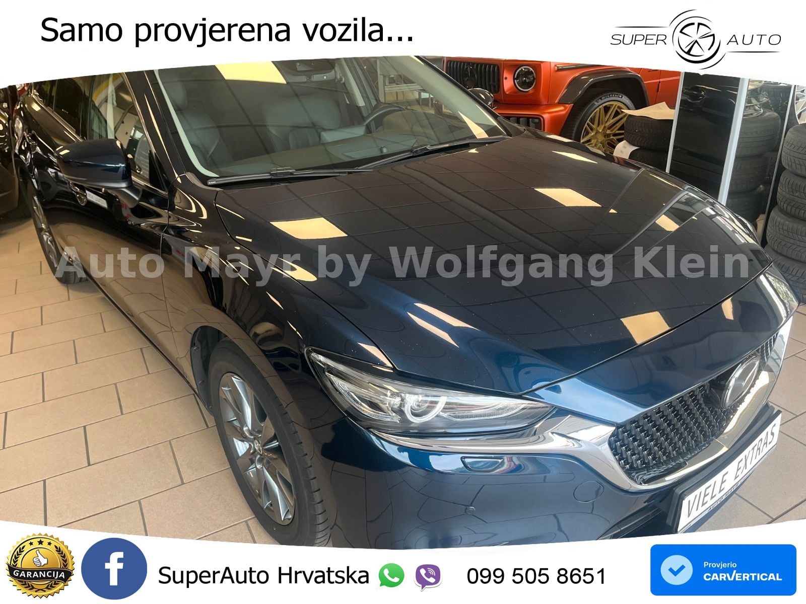 Mazda 6 Sport Combi 2.0 SKYACTIV-G (165 KS) SKYACTIV-Drive LED+GR SJED+ACC