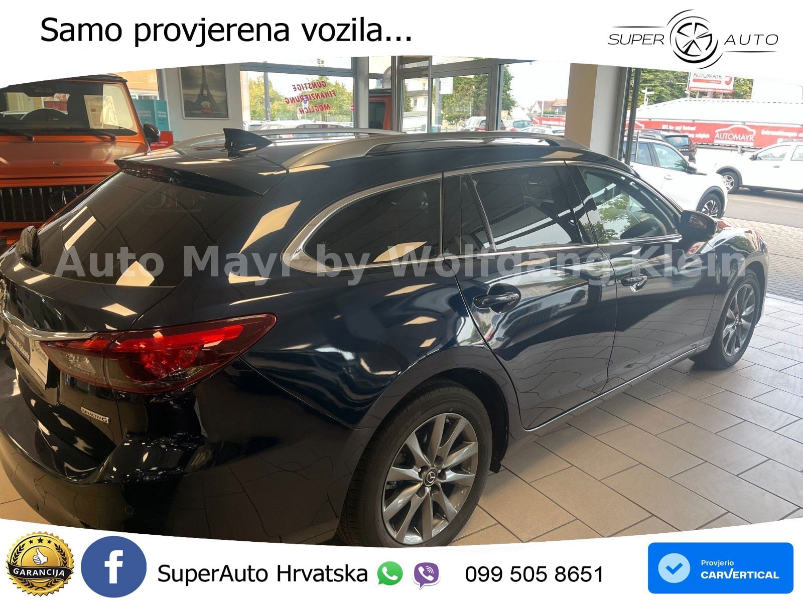 Mazda 6 Sport Combi 2.0 SKYACTIV-G (165 KS) SKYACTIV-Drive LED+GR SJED+ACC
