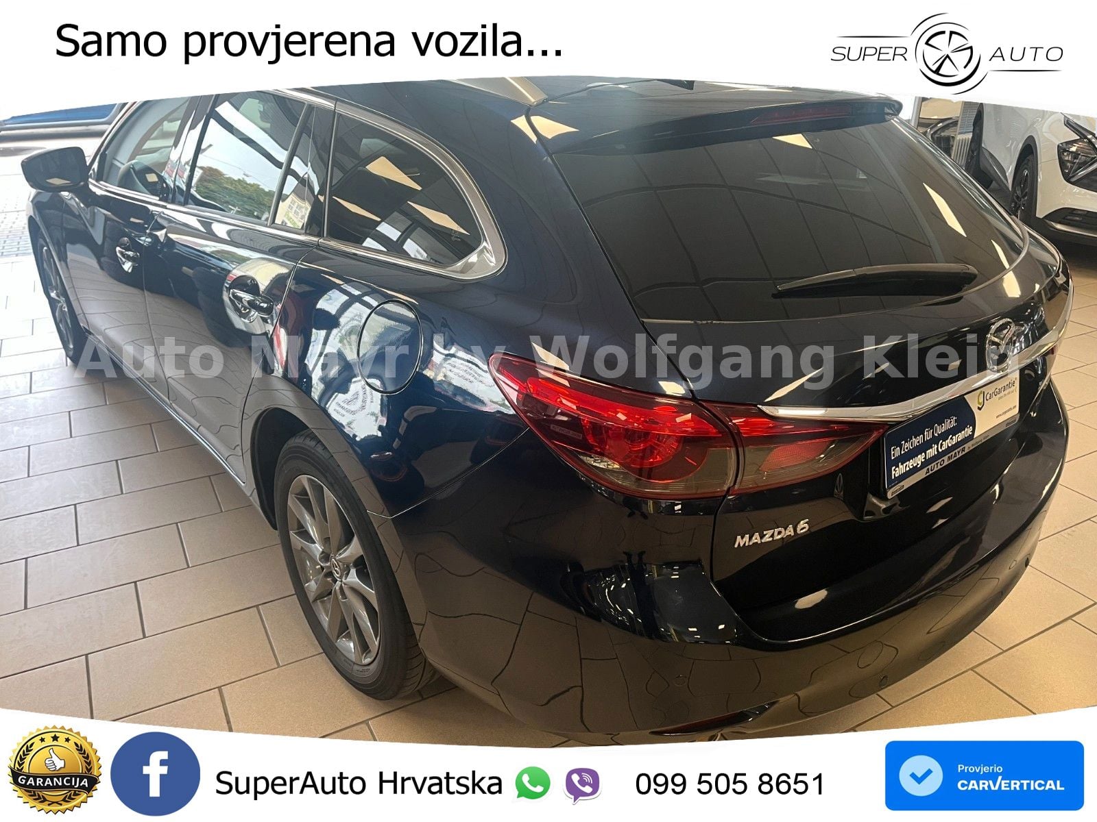 Mazda 6 Sport Combi 2.0 SKYACTIV-G (165 KS) SKYACTIV-Drive LED+GR SJED+ACC