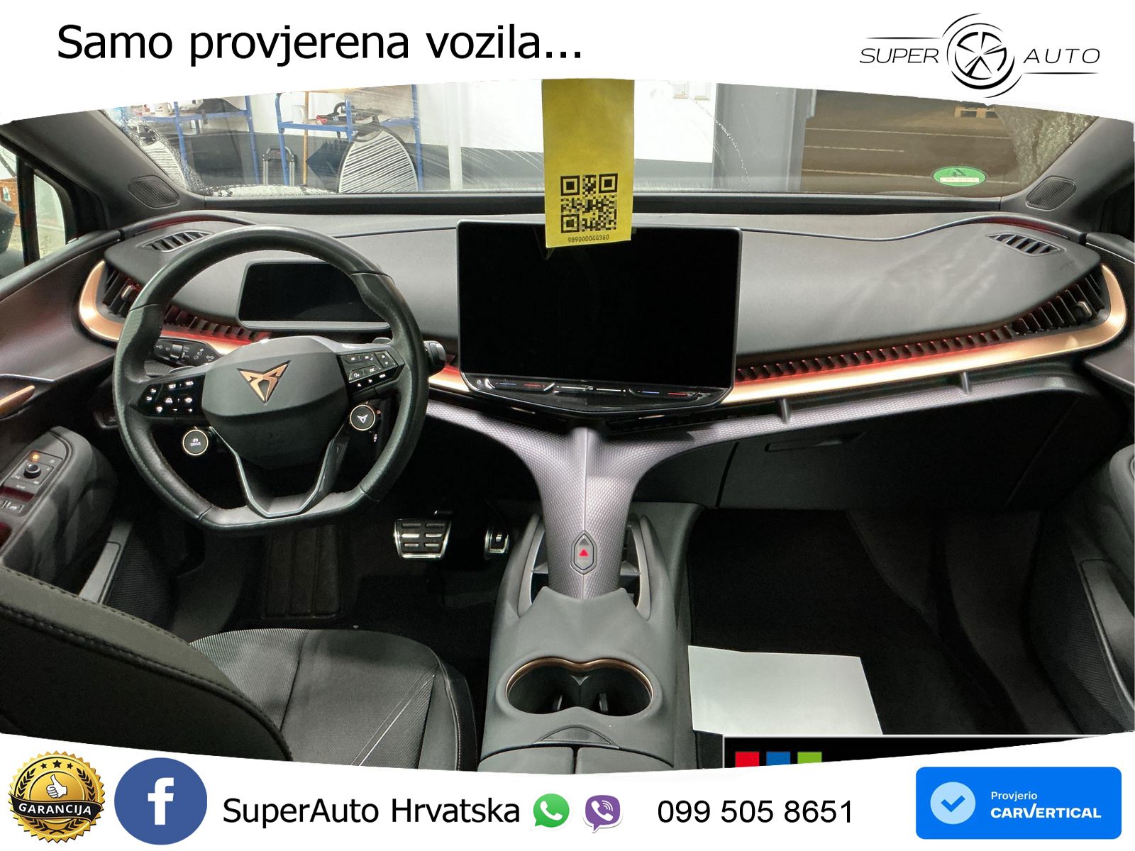 Cupra Tavascan 82 kWh (286 KS) MATRIX+GR SJED+KAM