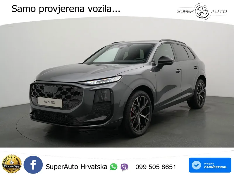 Audi Q3 1.5 TFSI (150 KS) S tronic S line MATRIX+GR SJED+KAM