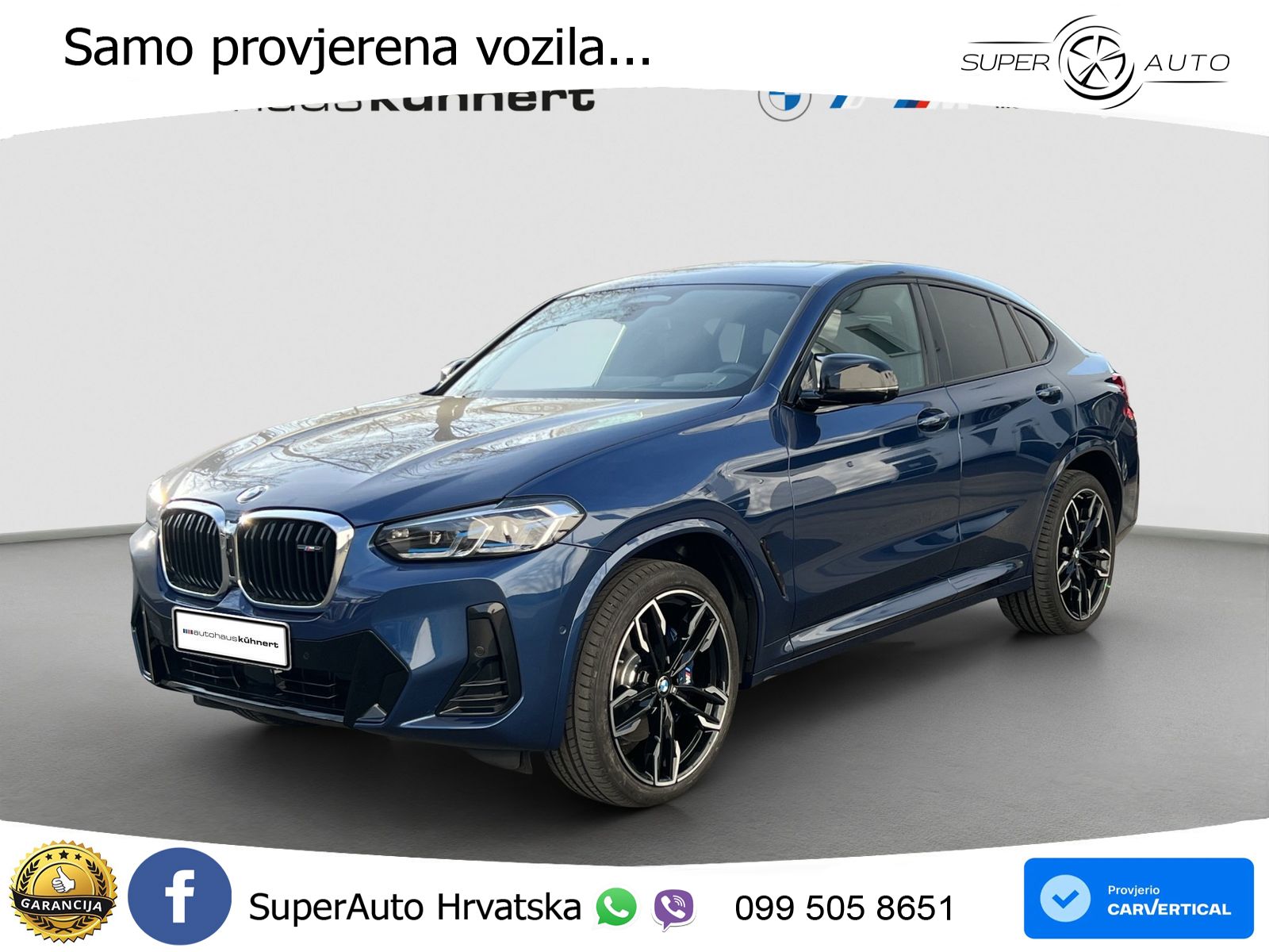 BMW X4 M40d (340 KS) xDrive Steptronic LED+GR SJED+ACC