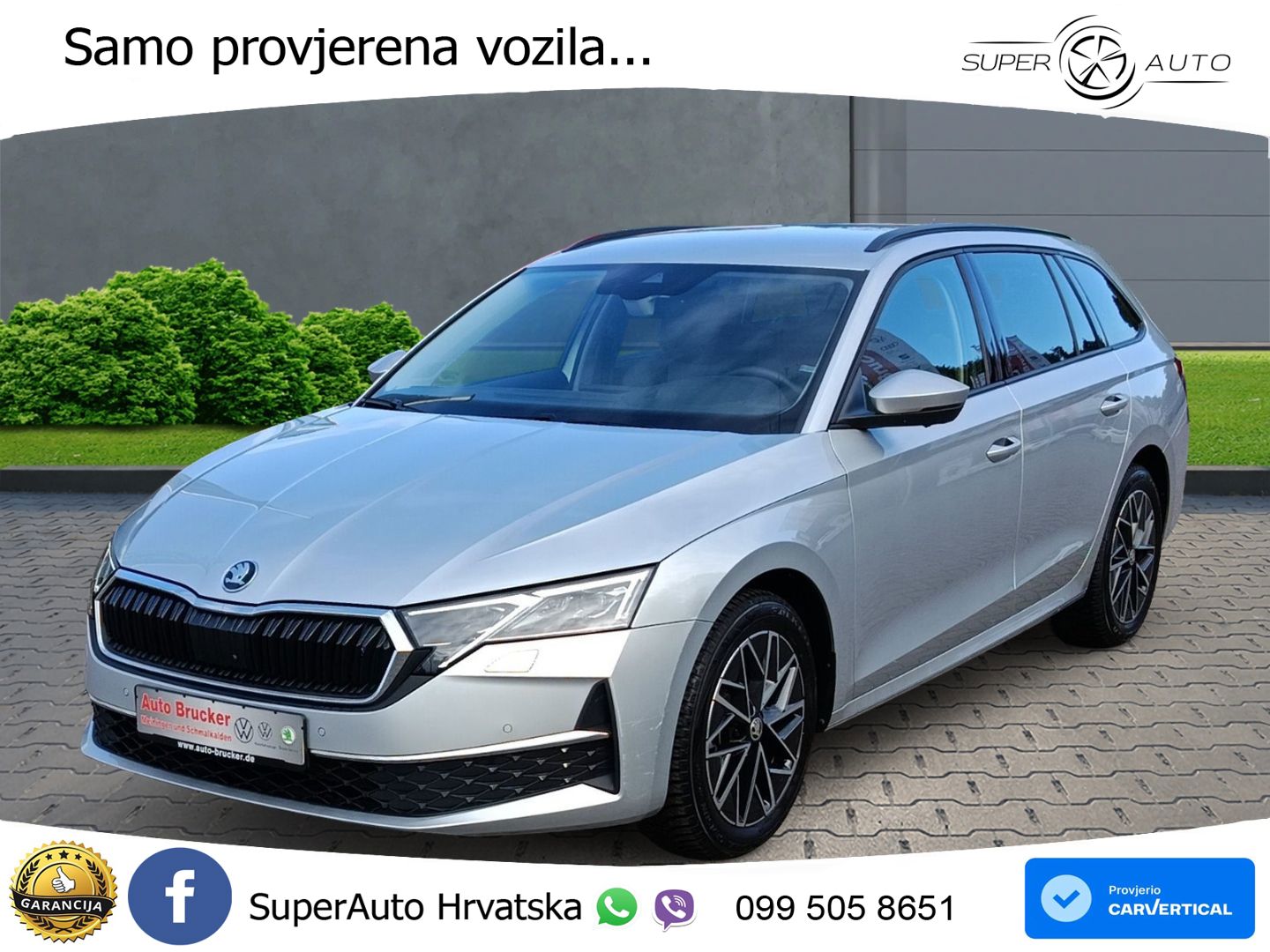 Škoda Octavia Combi 2.0 TDI (150 KS) DSG Selection LED+GR SJED+ACC